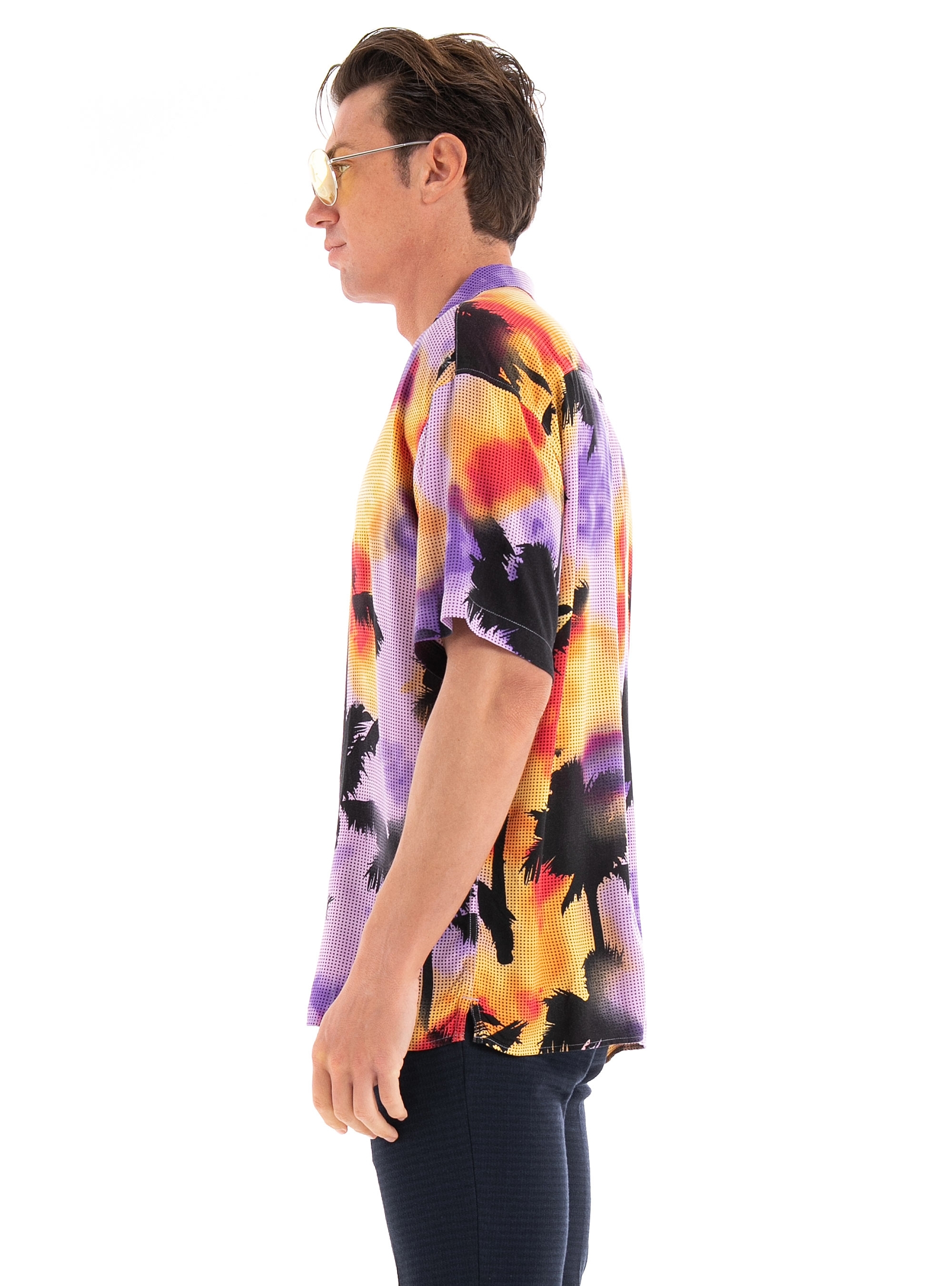 Jack & Jones Energy Reggie Resort Shirt - Lavender