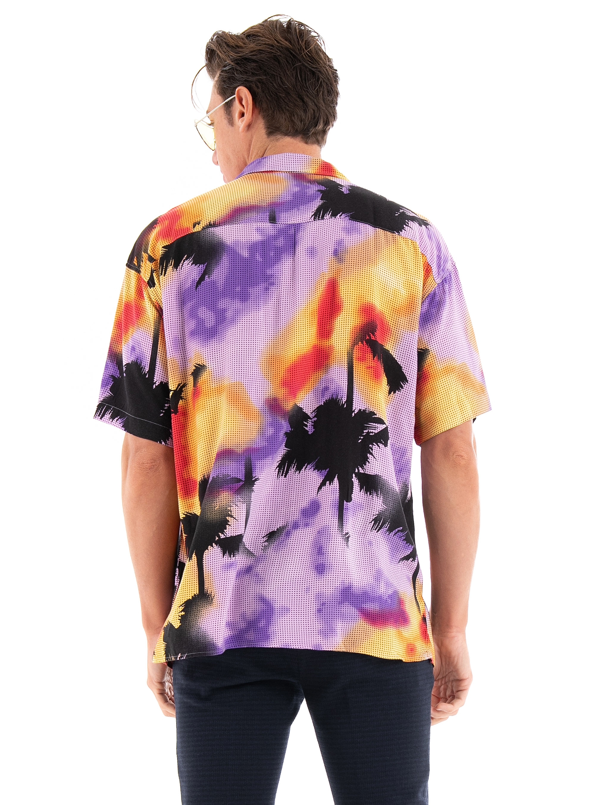 Jack & Jones Energy Reggie Resort Shirt - Lavender