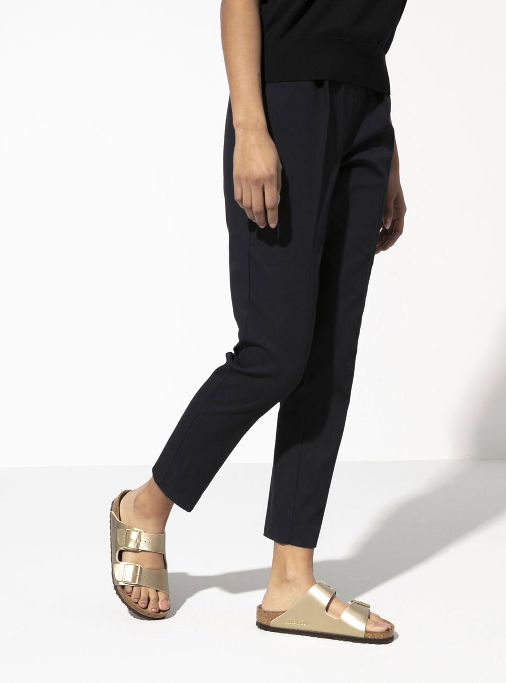 Birkenstock Arizona Narrow Fit Sandals - Gold