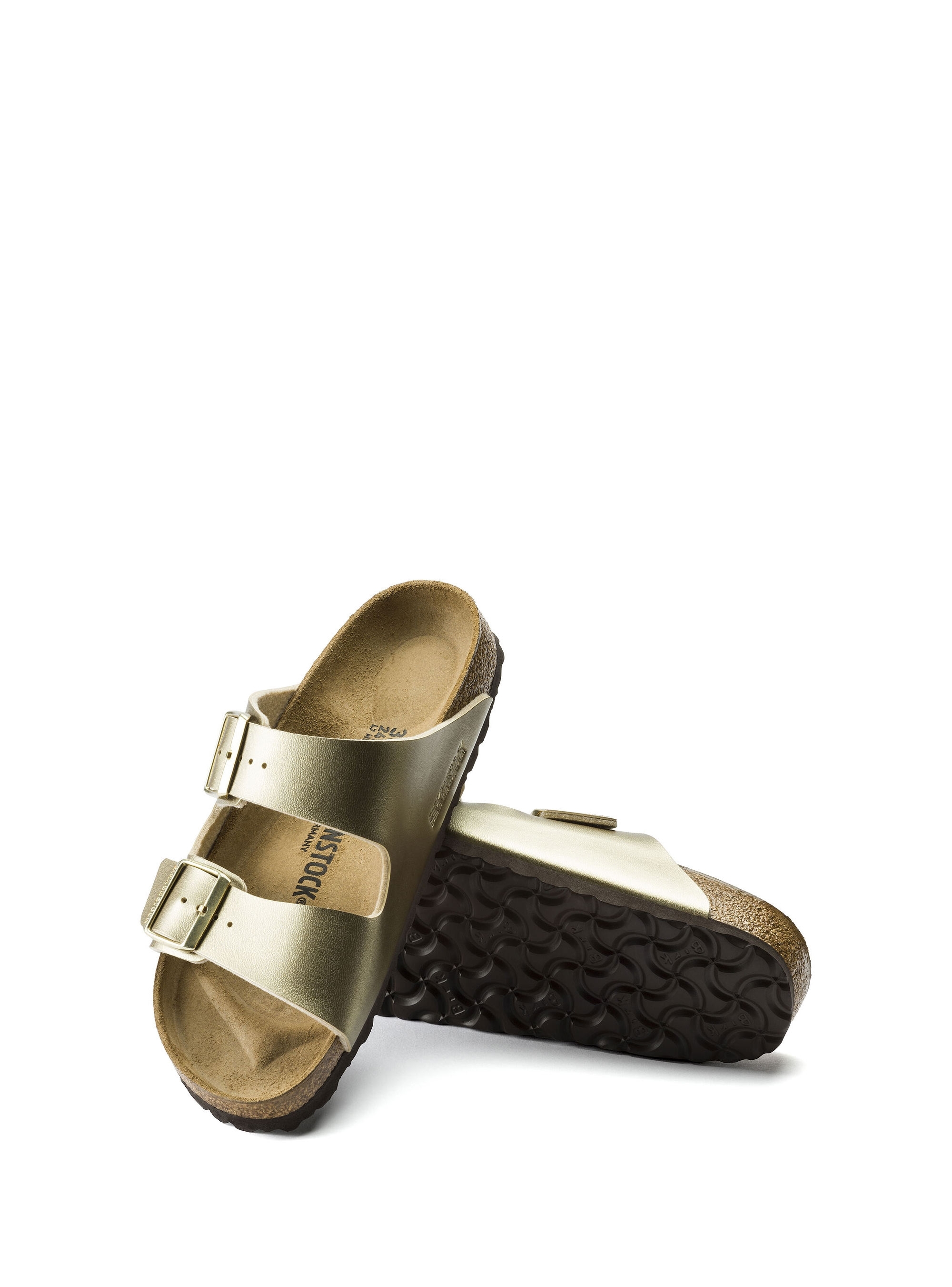 Birkenstock Arizona Narrow Fit Sandals - Gold