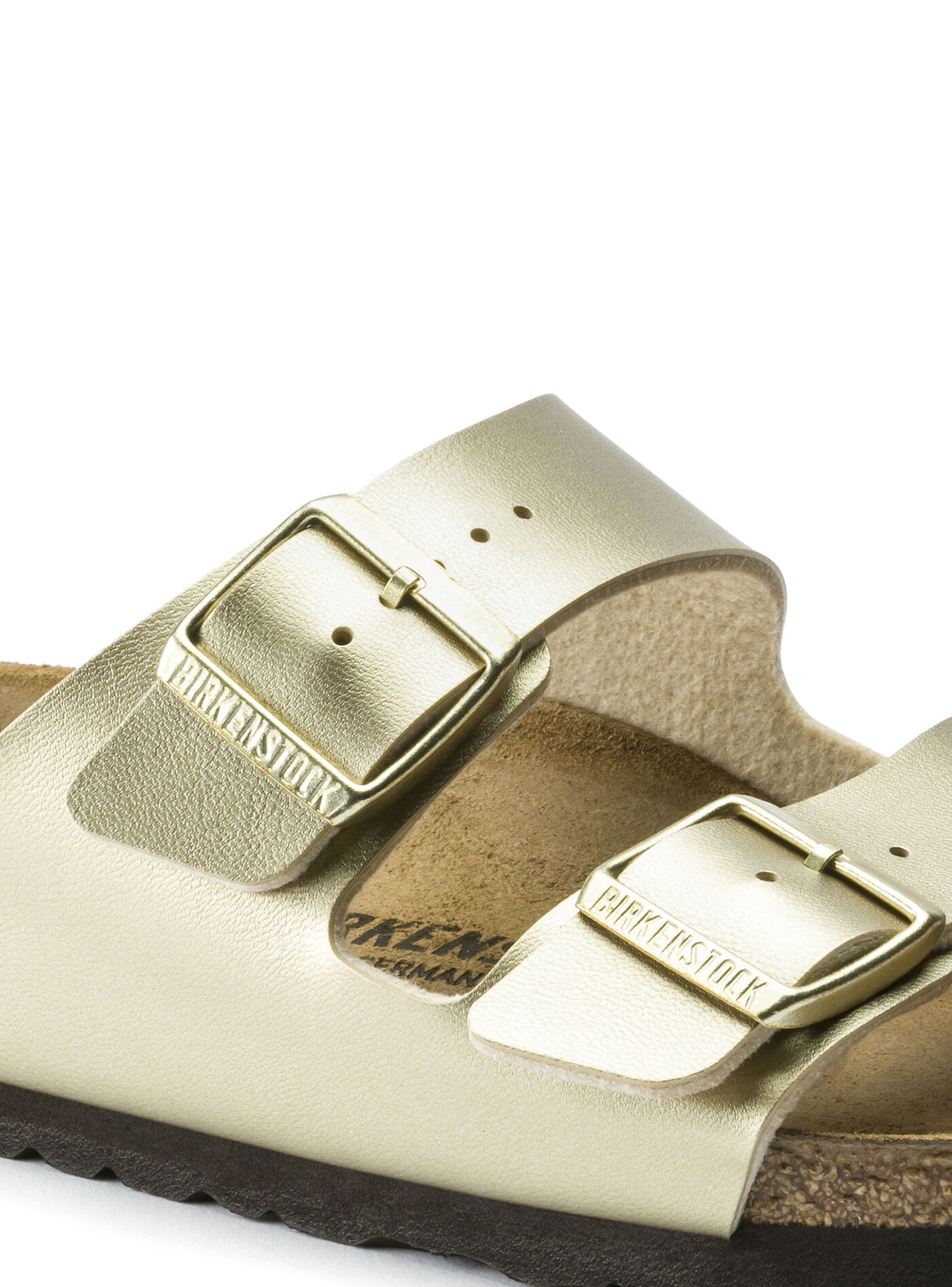 Birkenstock Arizona Narrow Fit Sandals - Gold