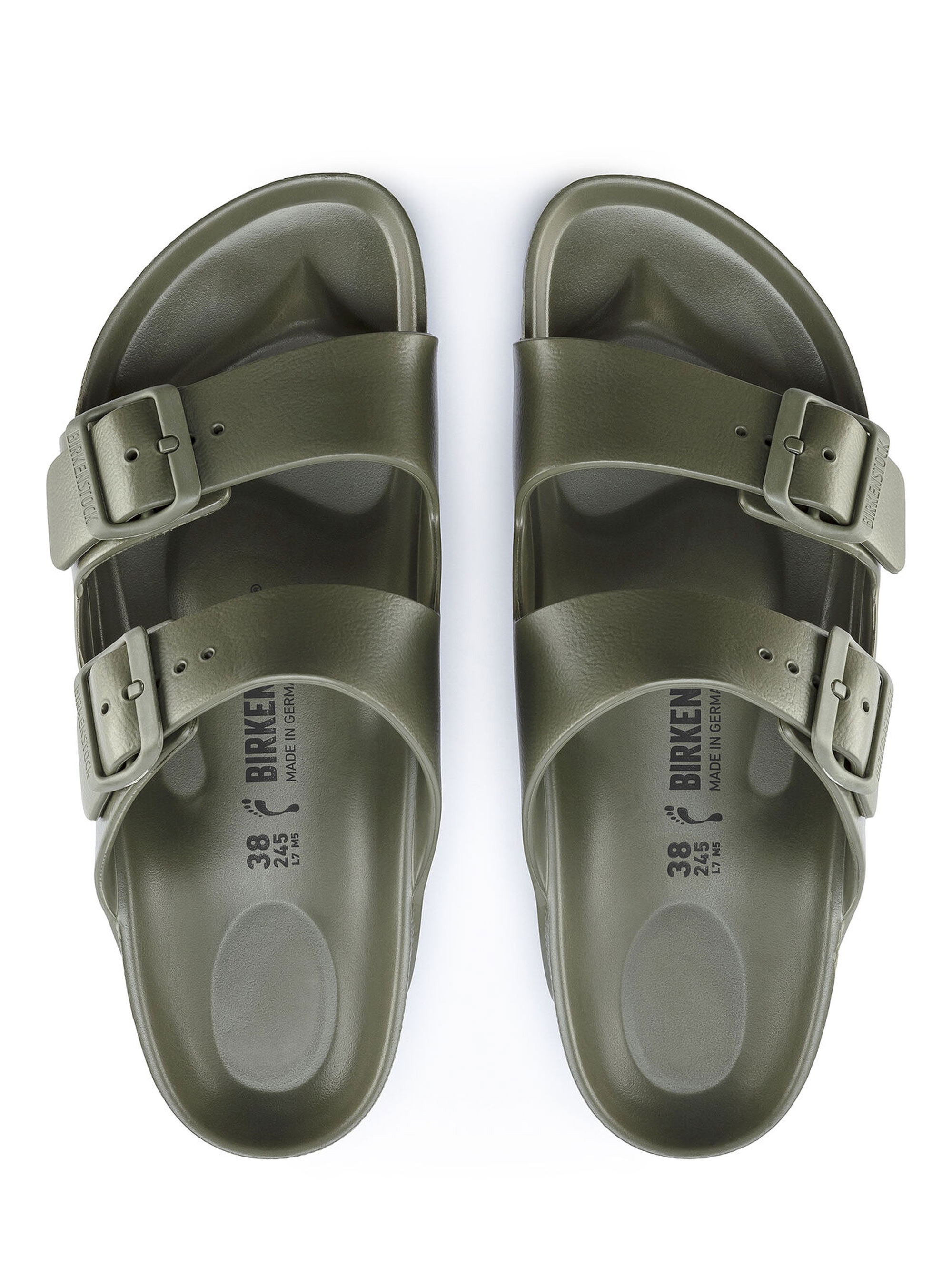 Birkenstock Eva Arizona Narrow Fit Sandals - Khaki