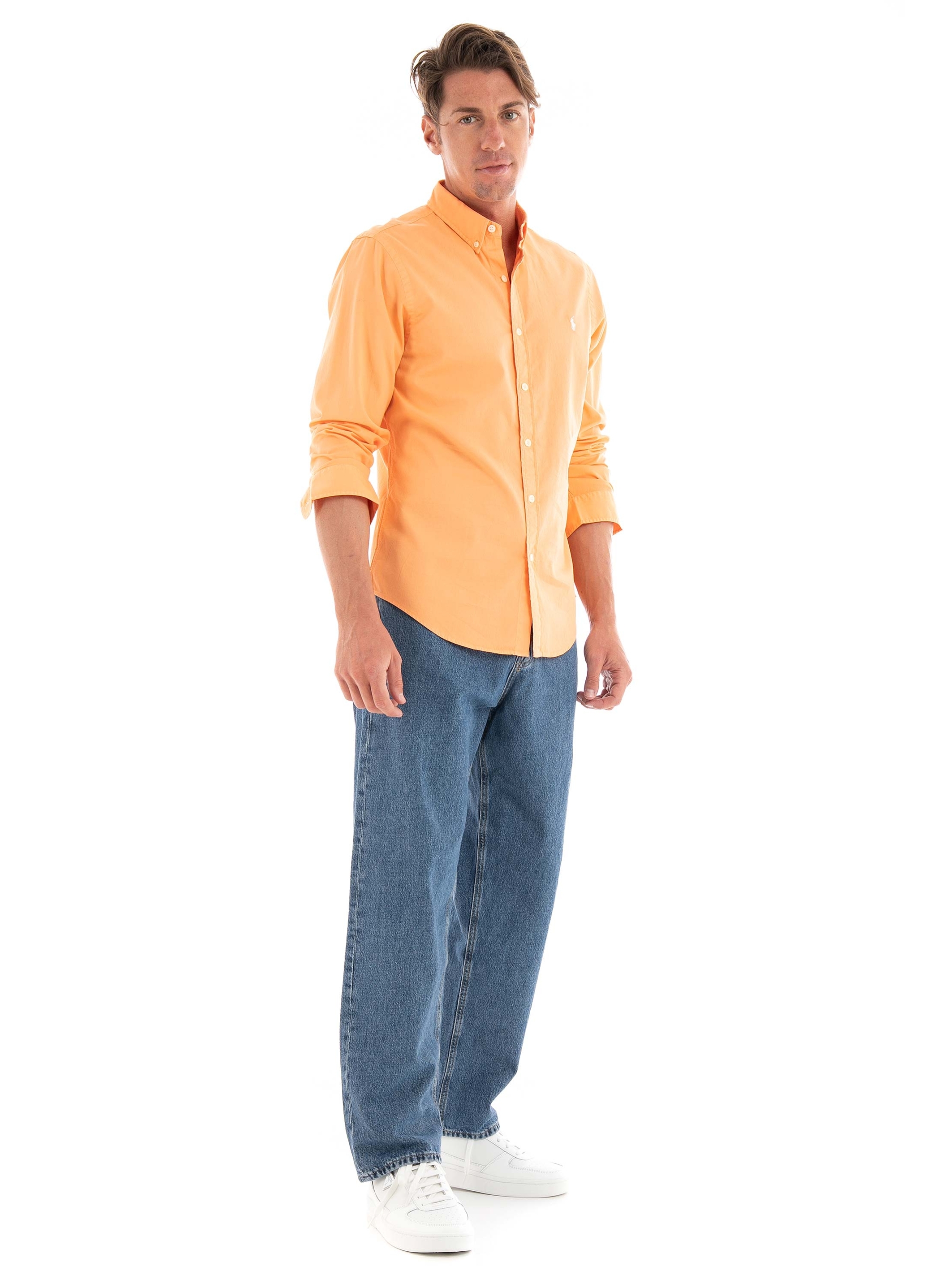 Polo Ralph Lauren Slim Fit Sport Shirt - Light Salmon