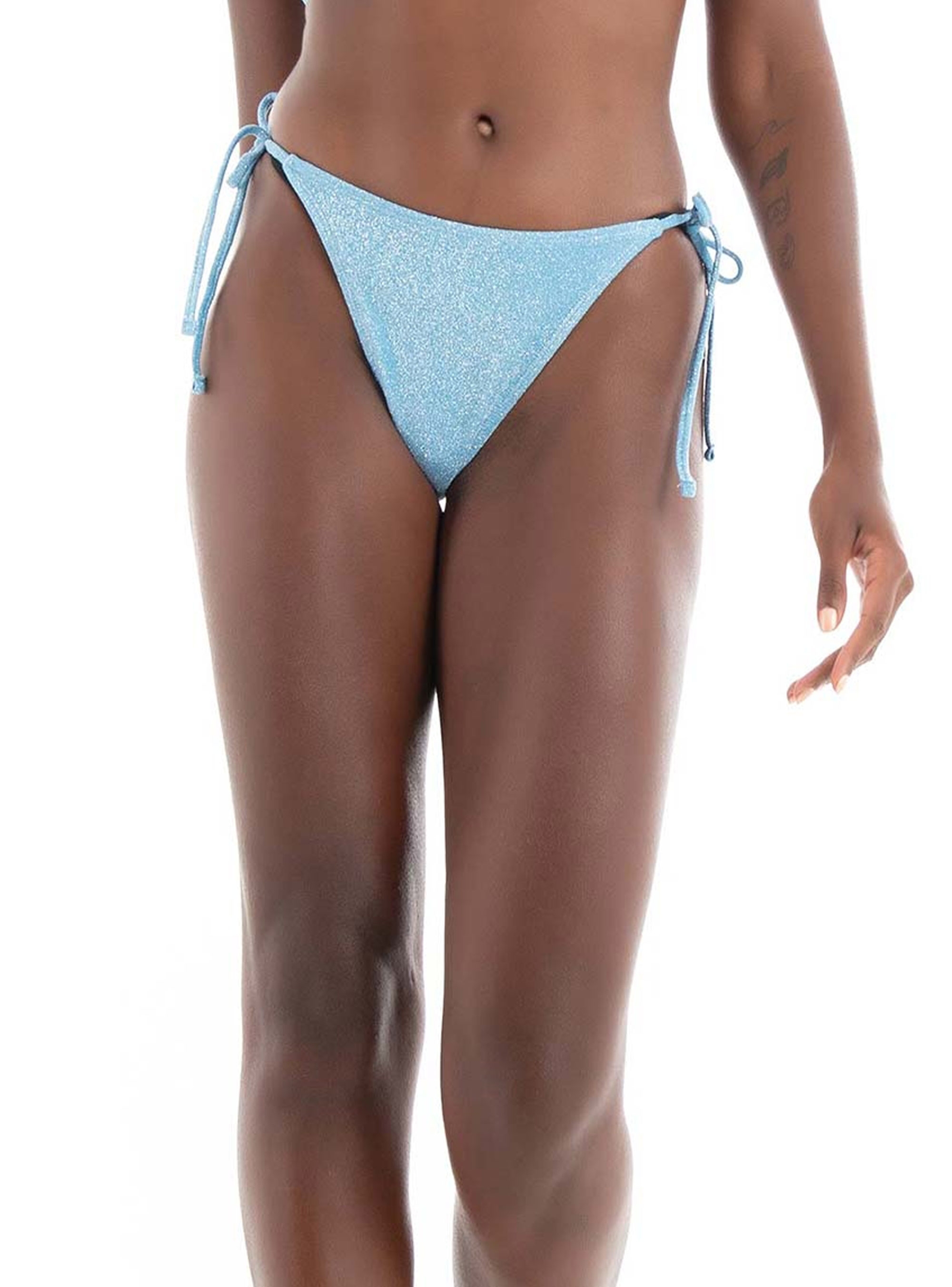 Only Emmy Tie Bikini Brief - Baby Blue