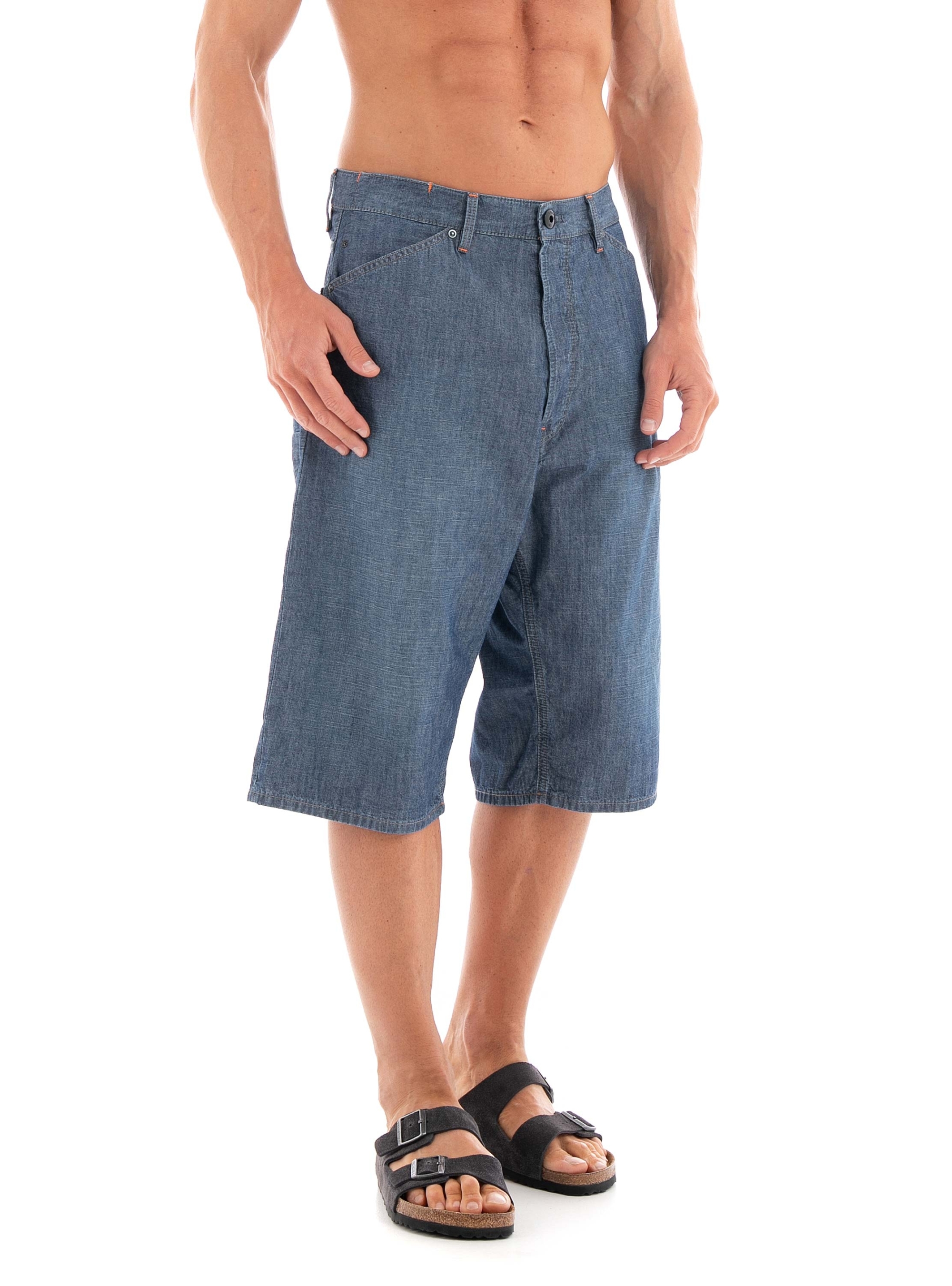 G-Star Bam Shorts - Medium Aged Denim