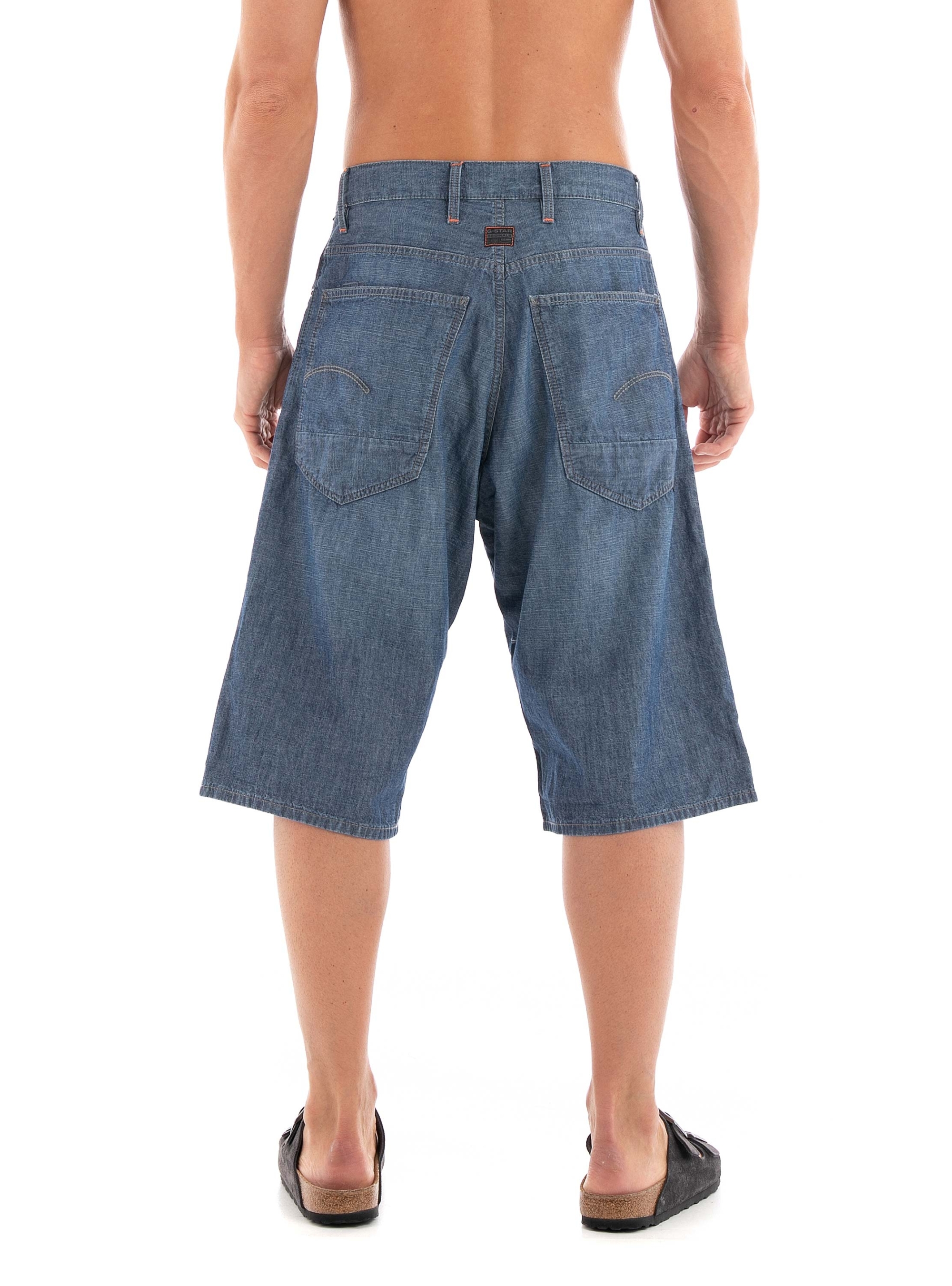 G-Star Bam Shorts - Medium Aged Denim
