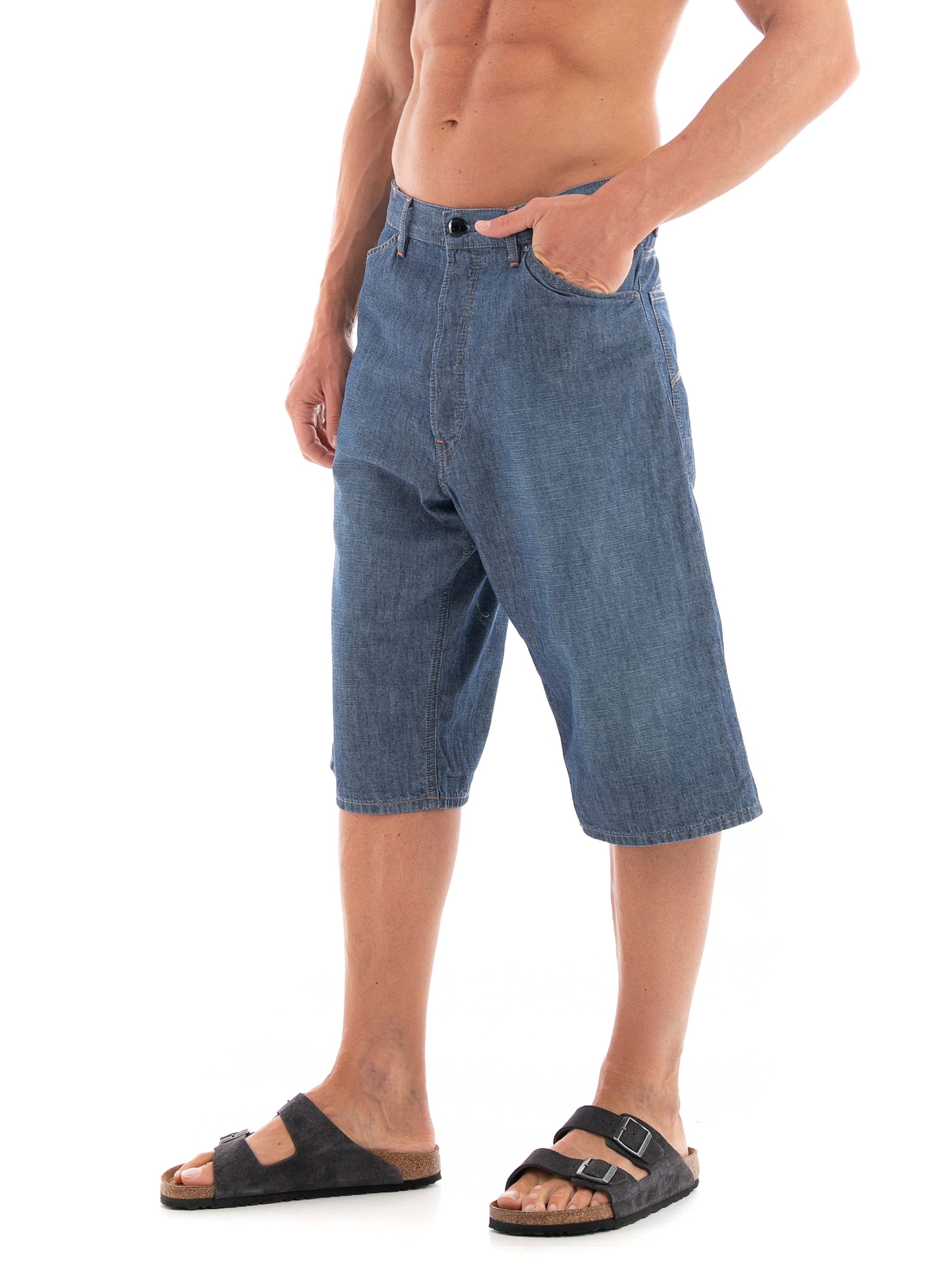 G-Star Bam Shorts - Medium Aged Denim