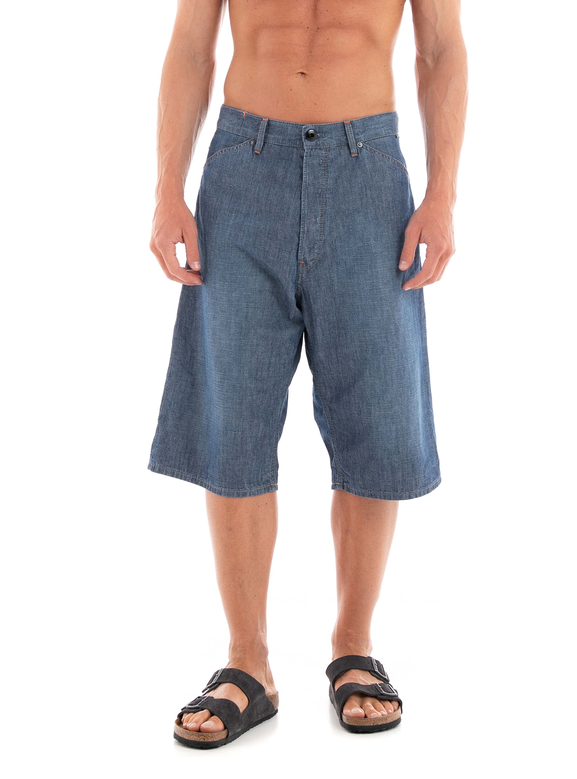 G-Star Bam Shorts - Medium Aged Denim