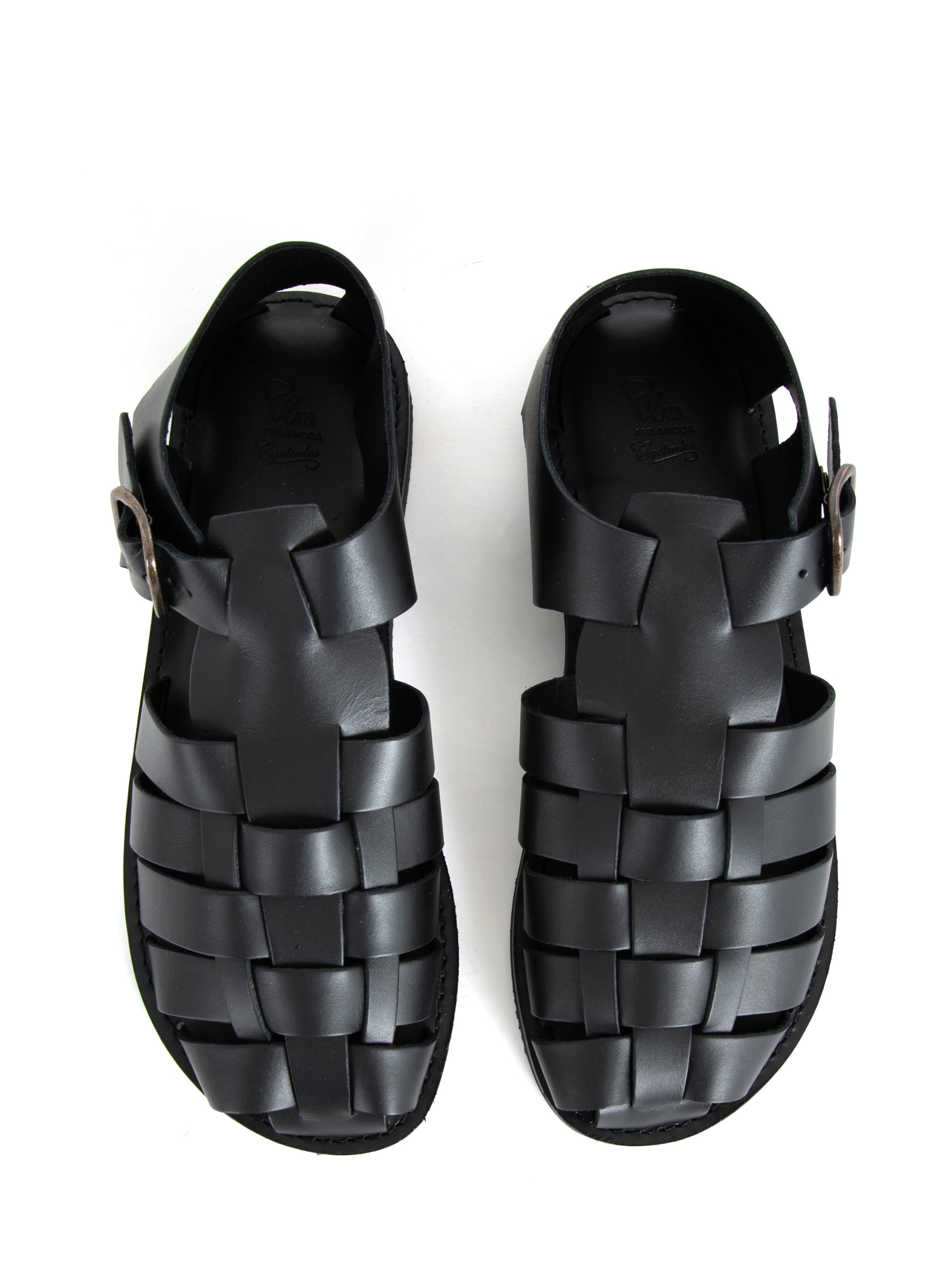 Per La Moda Sandals - Black