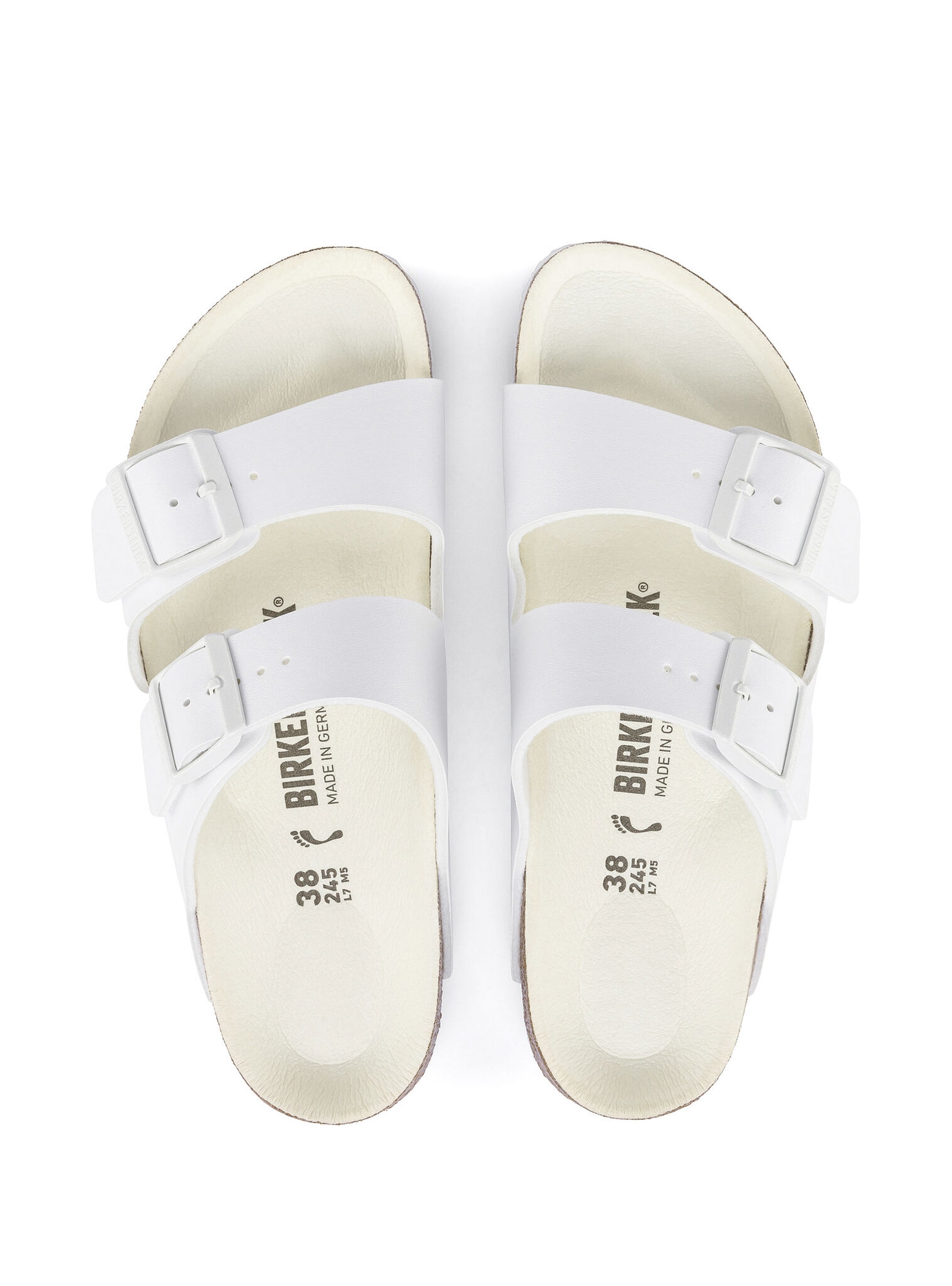 Birkenstock Arizona Narrow Fit Sandals - White