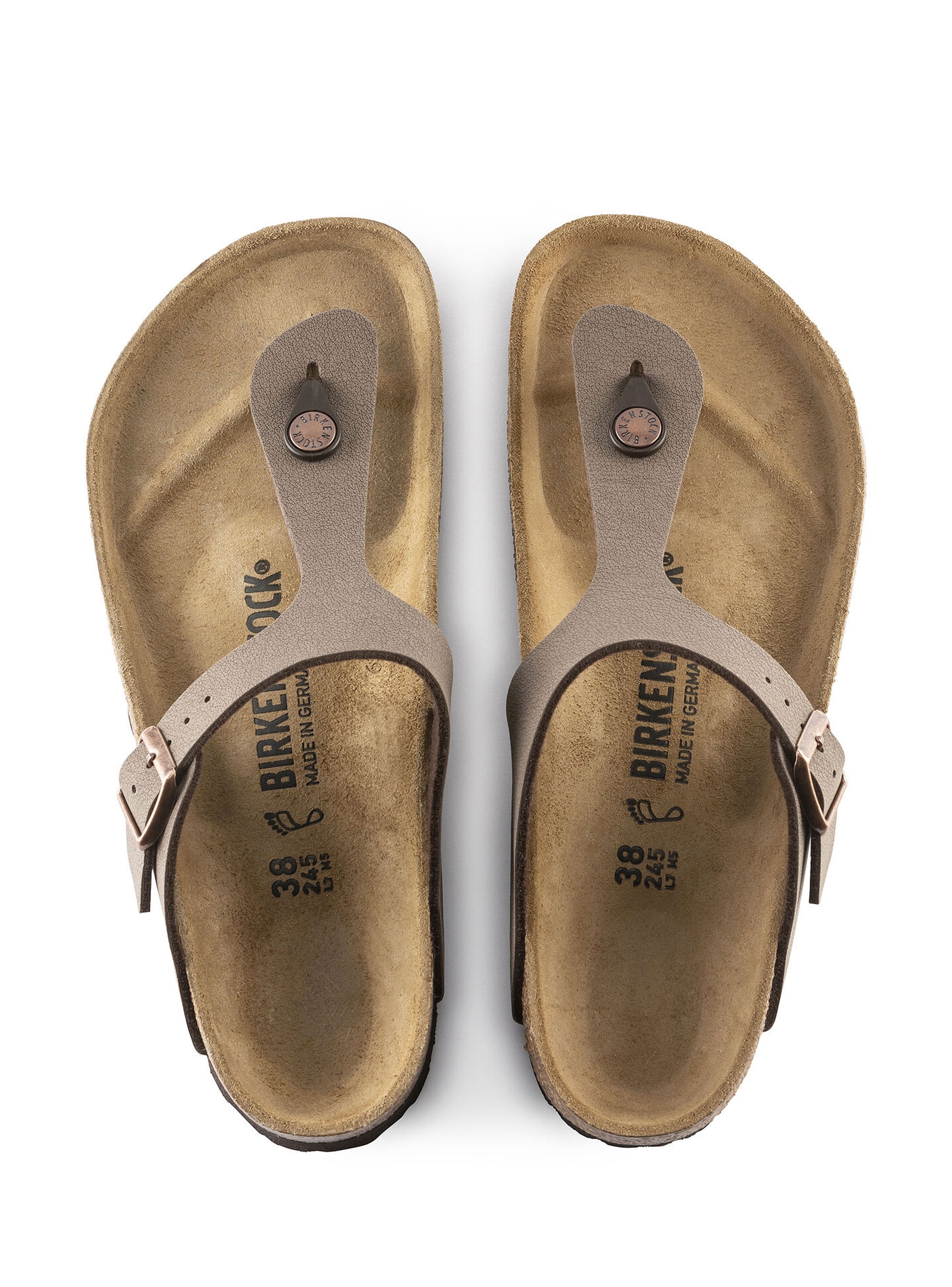 Birkenstock Gizeh Regular Fit Sandals - Taupe