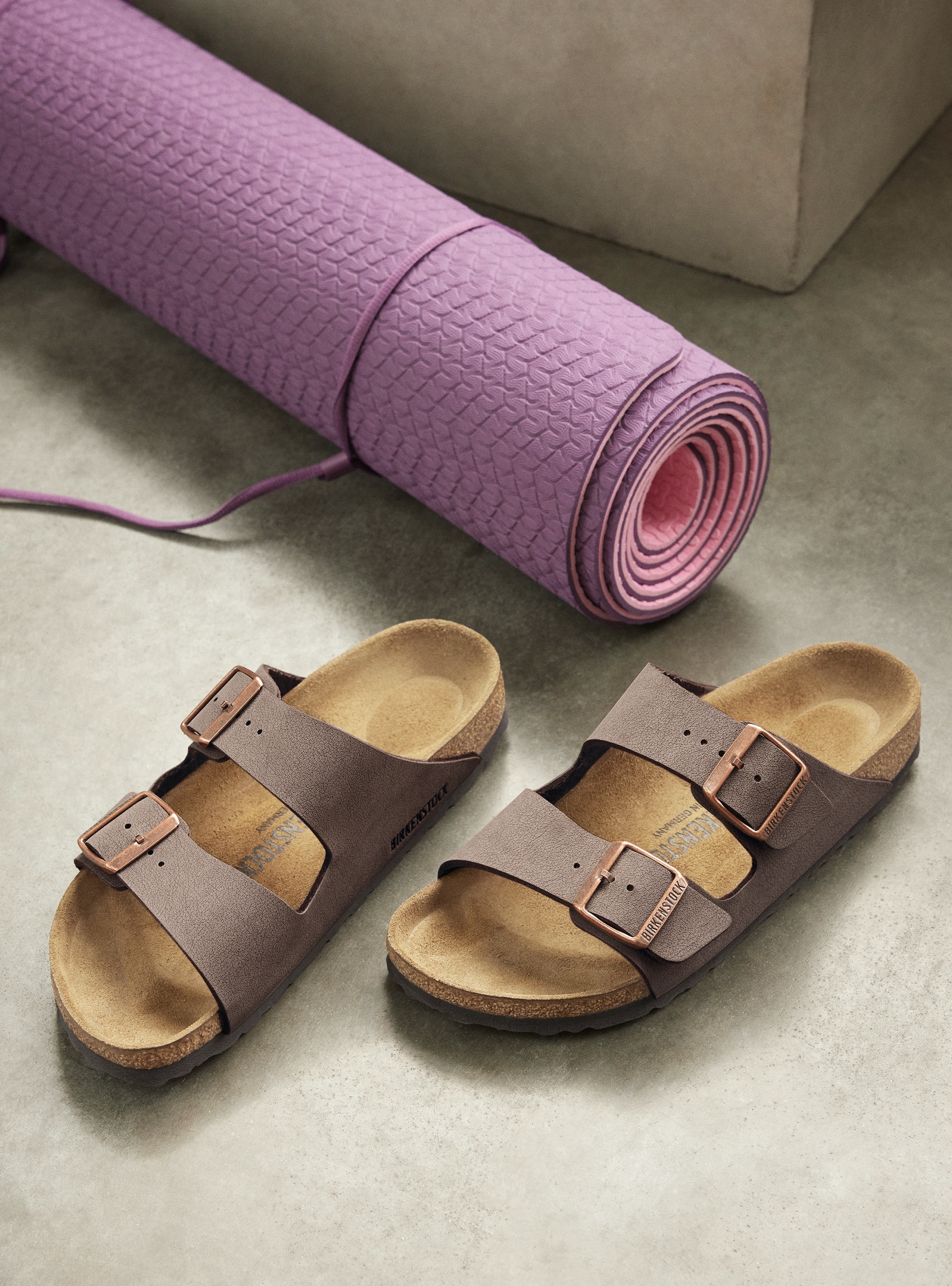 Birkenstock Arizona Narrow Fit Sandals - Taupe