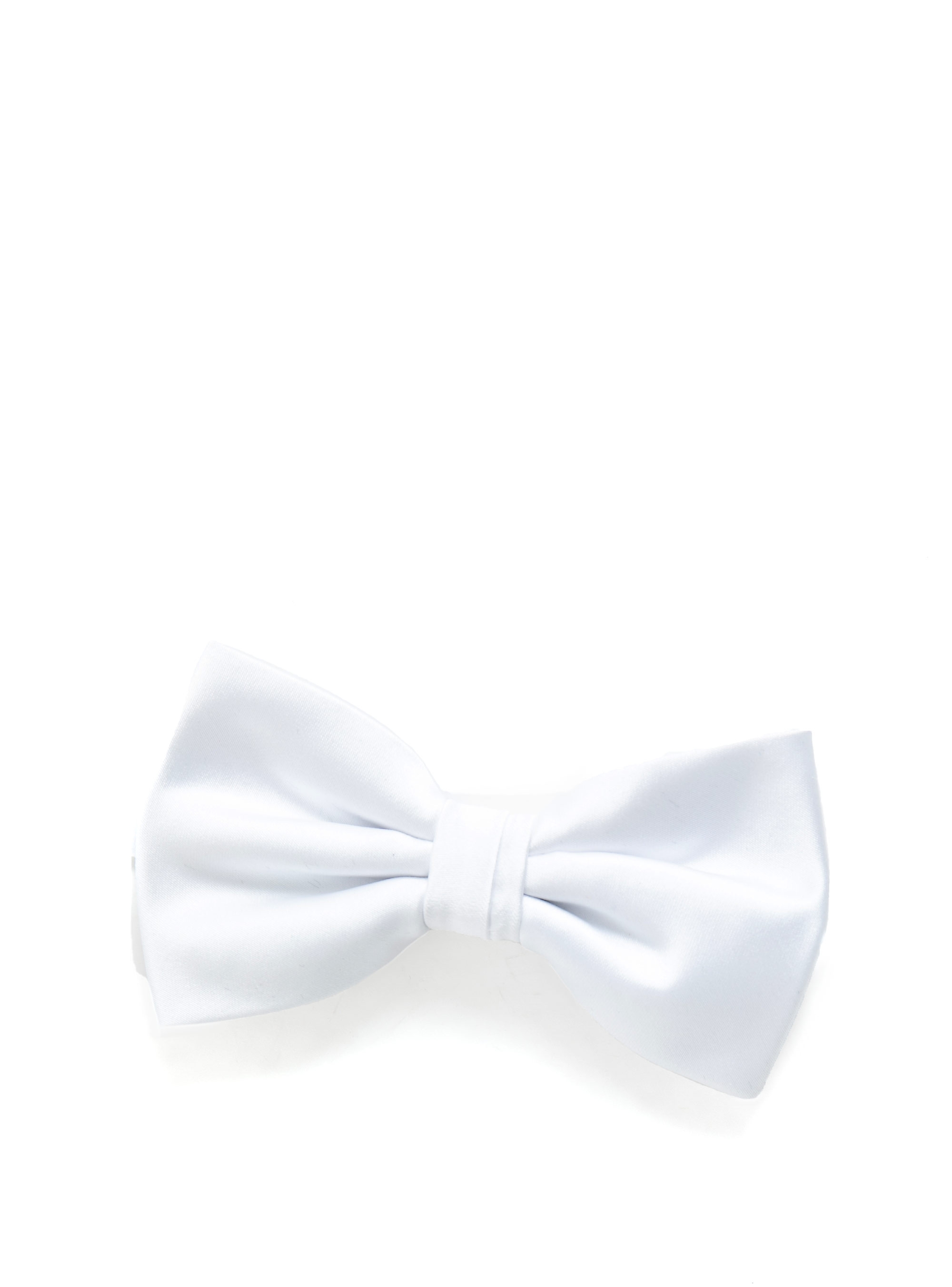 Stefano Mario Bowtie - White