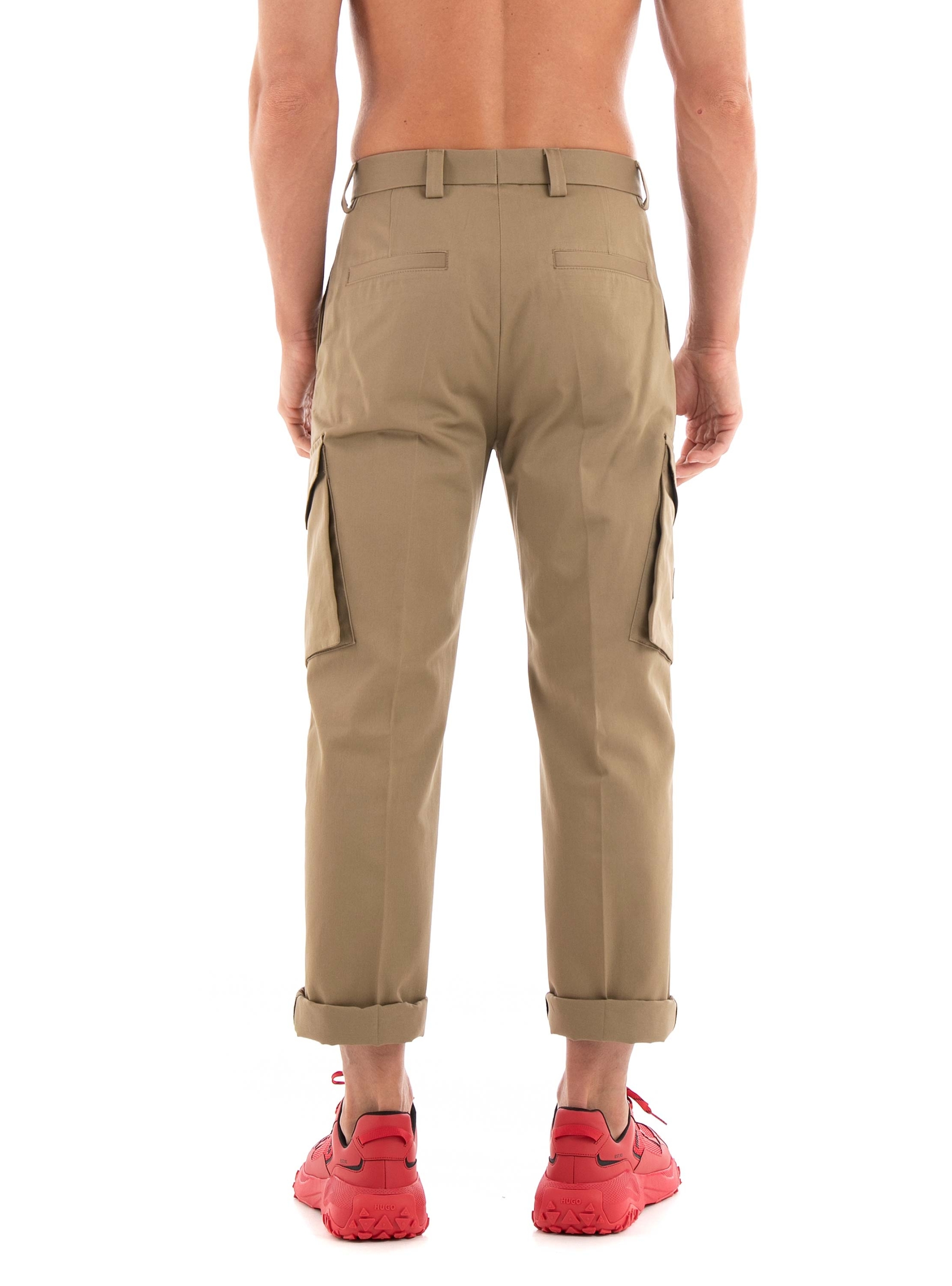 HUGO Cargo Pants Falko233F1 - Beige