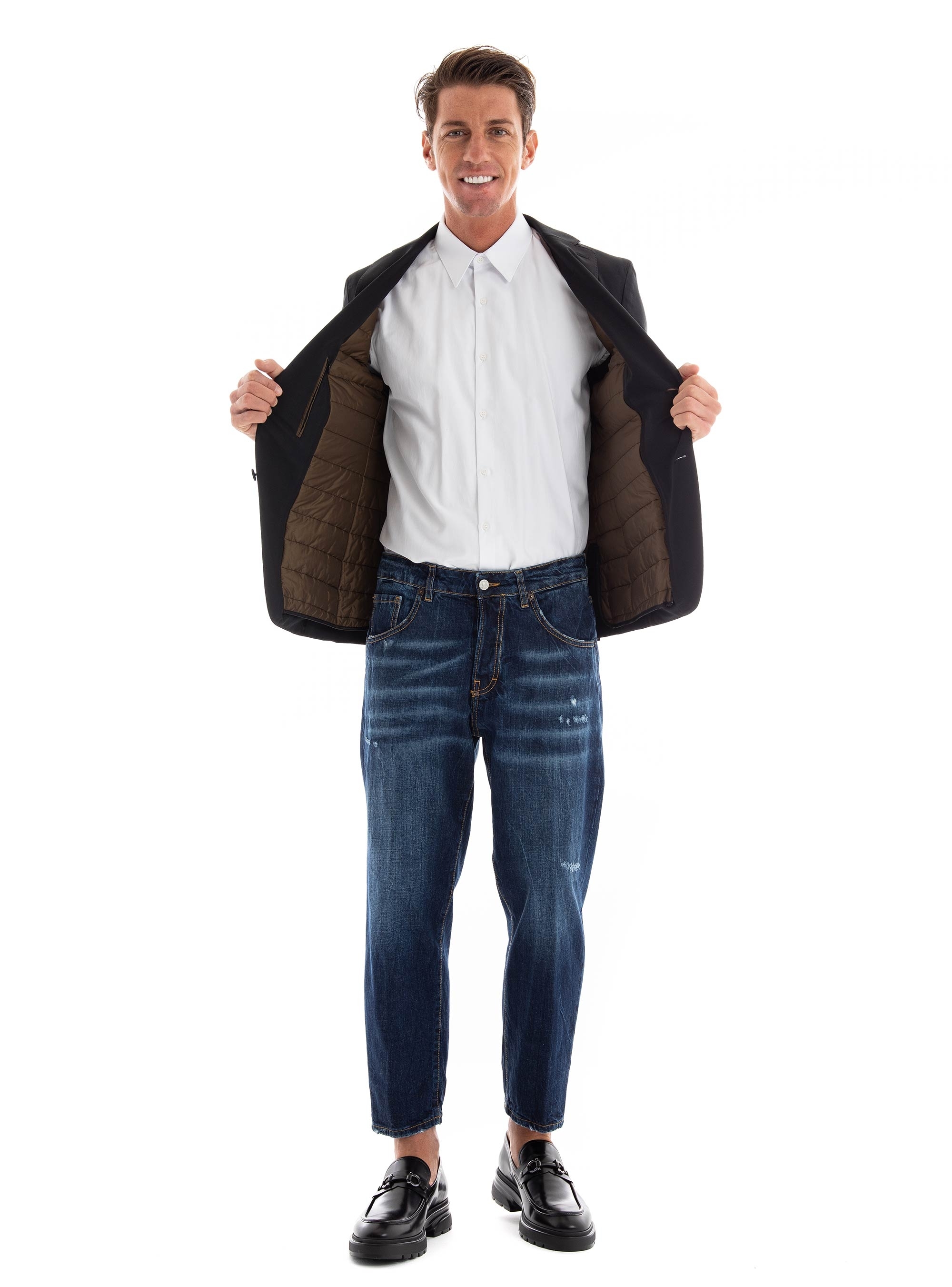 BOSS Slim Fit Blazer P-Hanry-Inpad-233 - Black