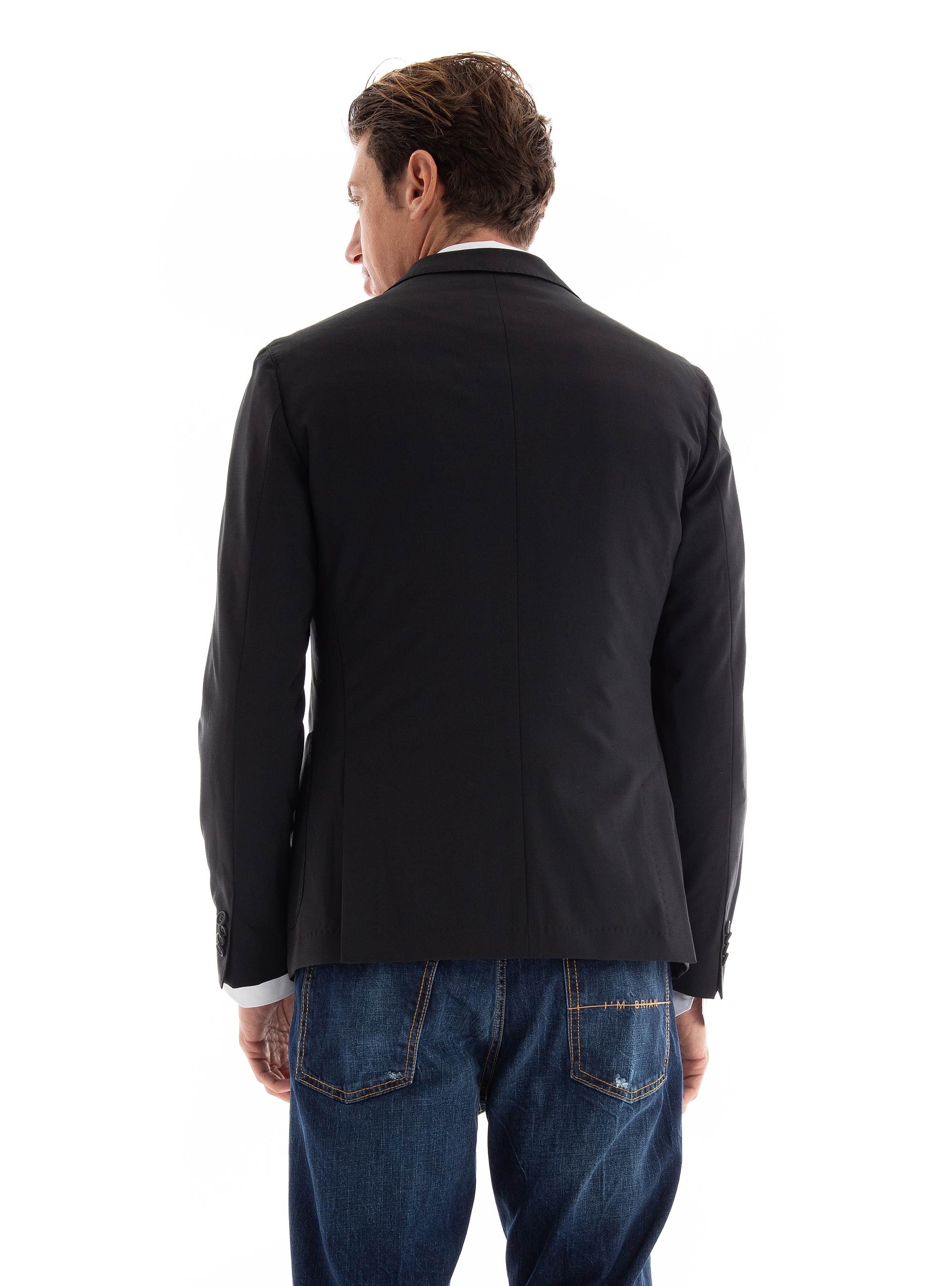 BOSS Slim Fit Blazer P-Hanry-Inpad-233 - Black