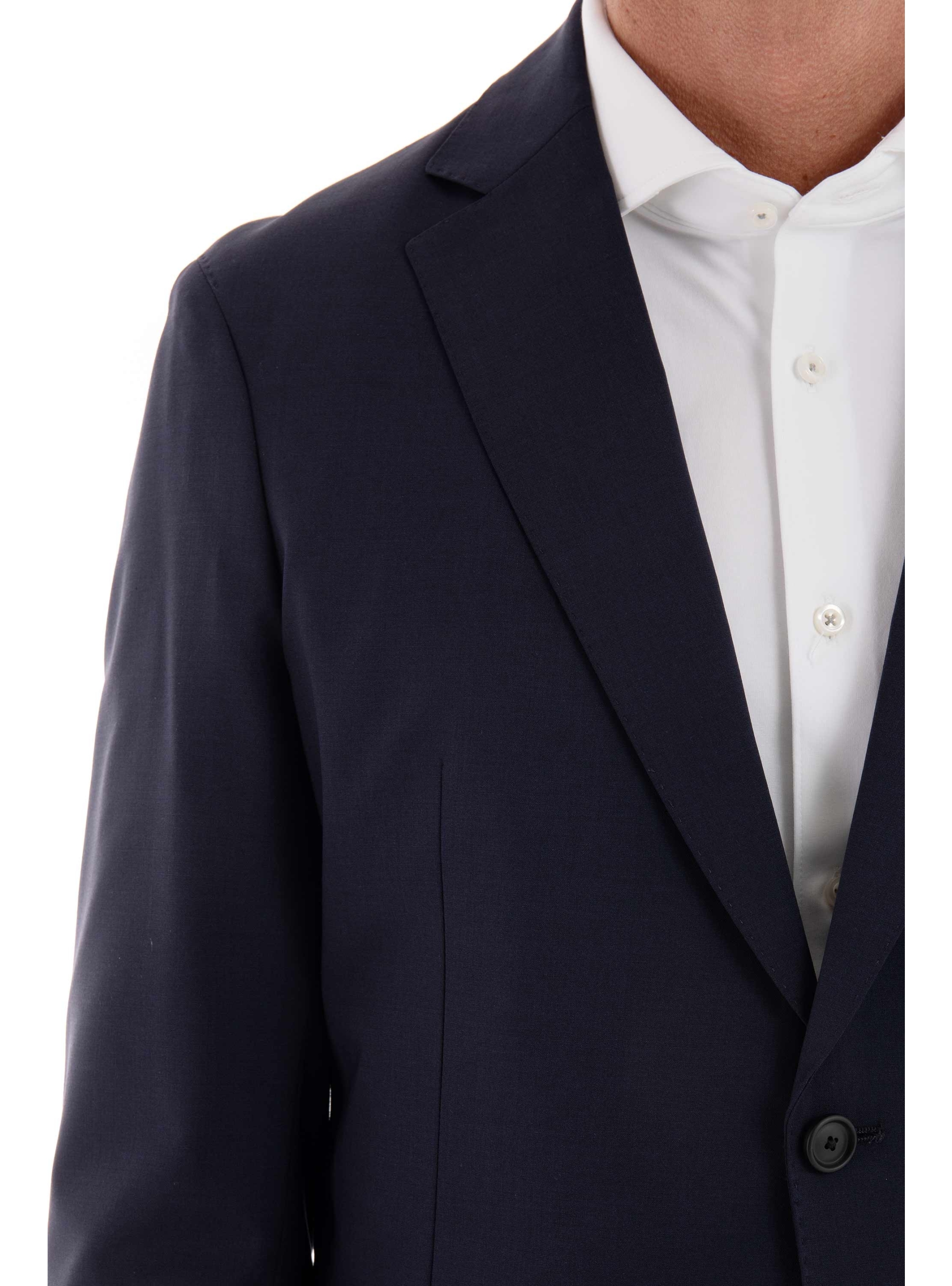 BOSS Slim Fit Blazer P-Hanry-Inpad-233 - Dark Blue