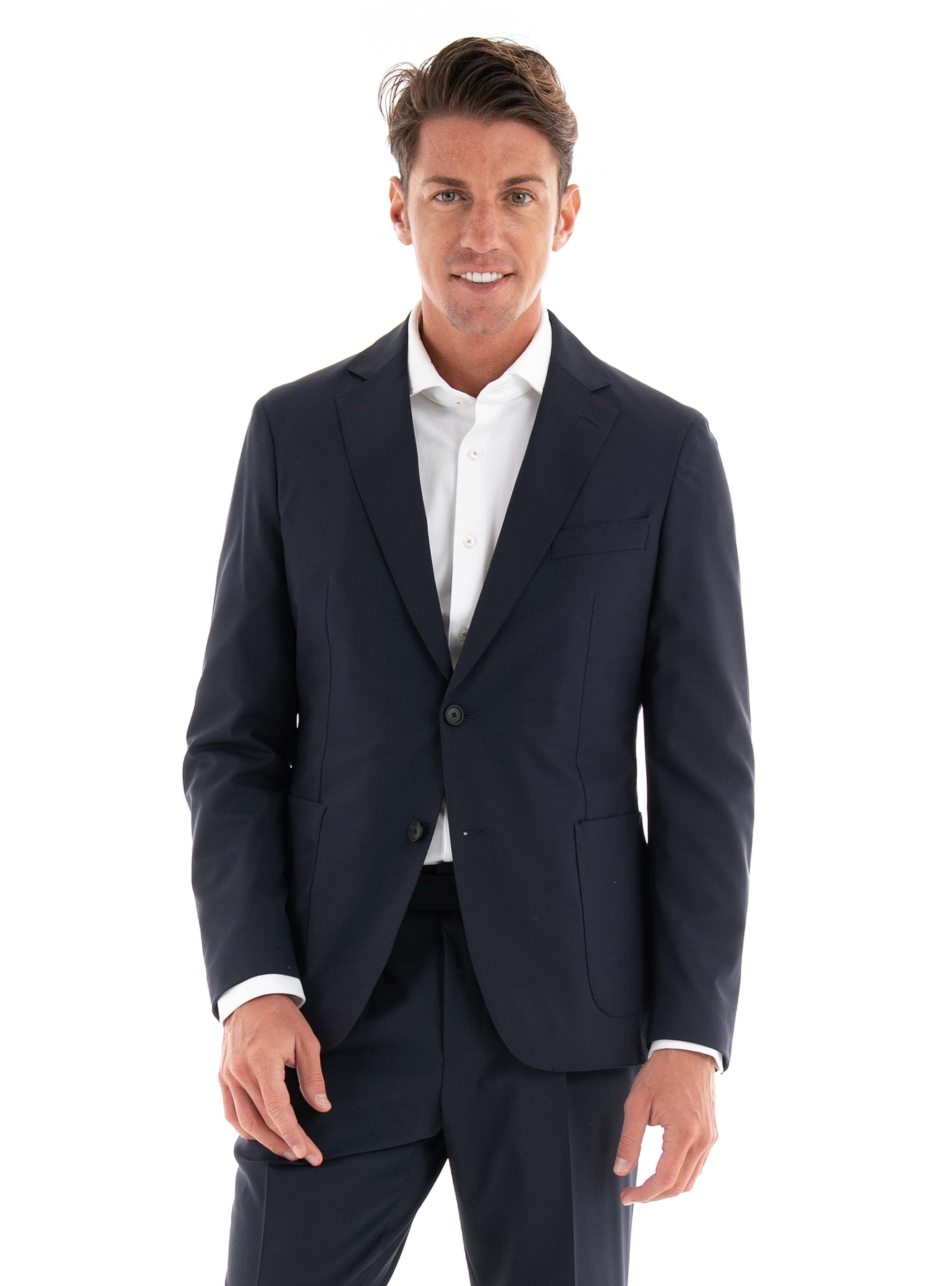 BOSS Slim Fit Blazer P-Hanry-Inpad-233 - Dark Blue