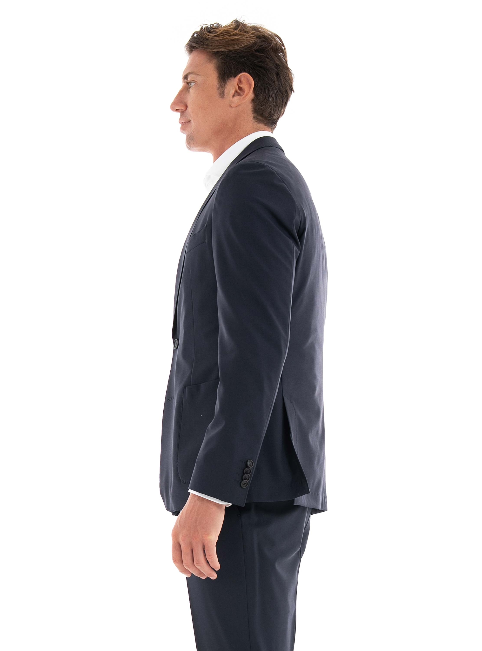 BOSS Slim Fit Blazer P-Hanry-Inpad-233 - Dark Blue