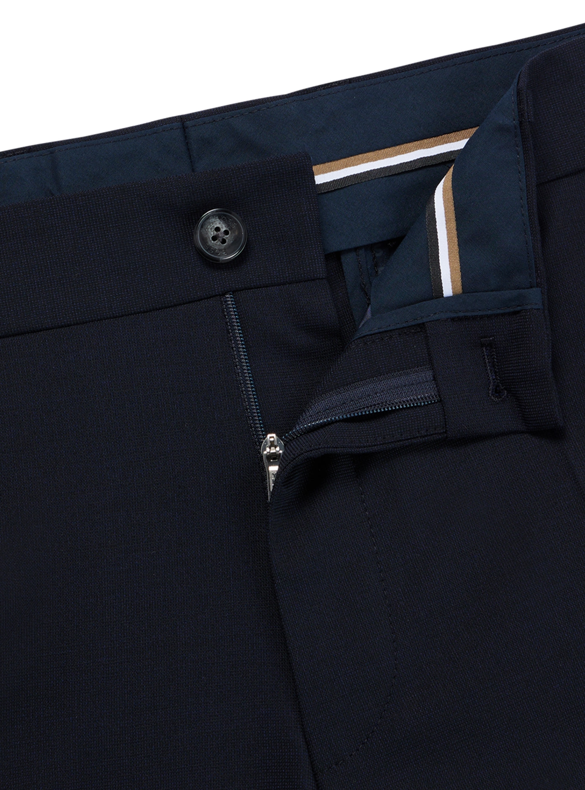 BOSS Slim Fit Trousers H-Genius-224 - Dark Blue