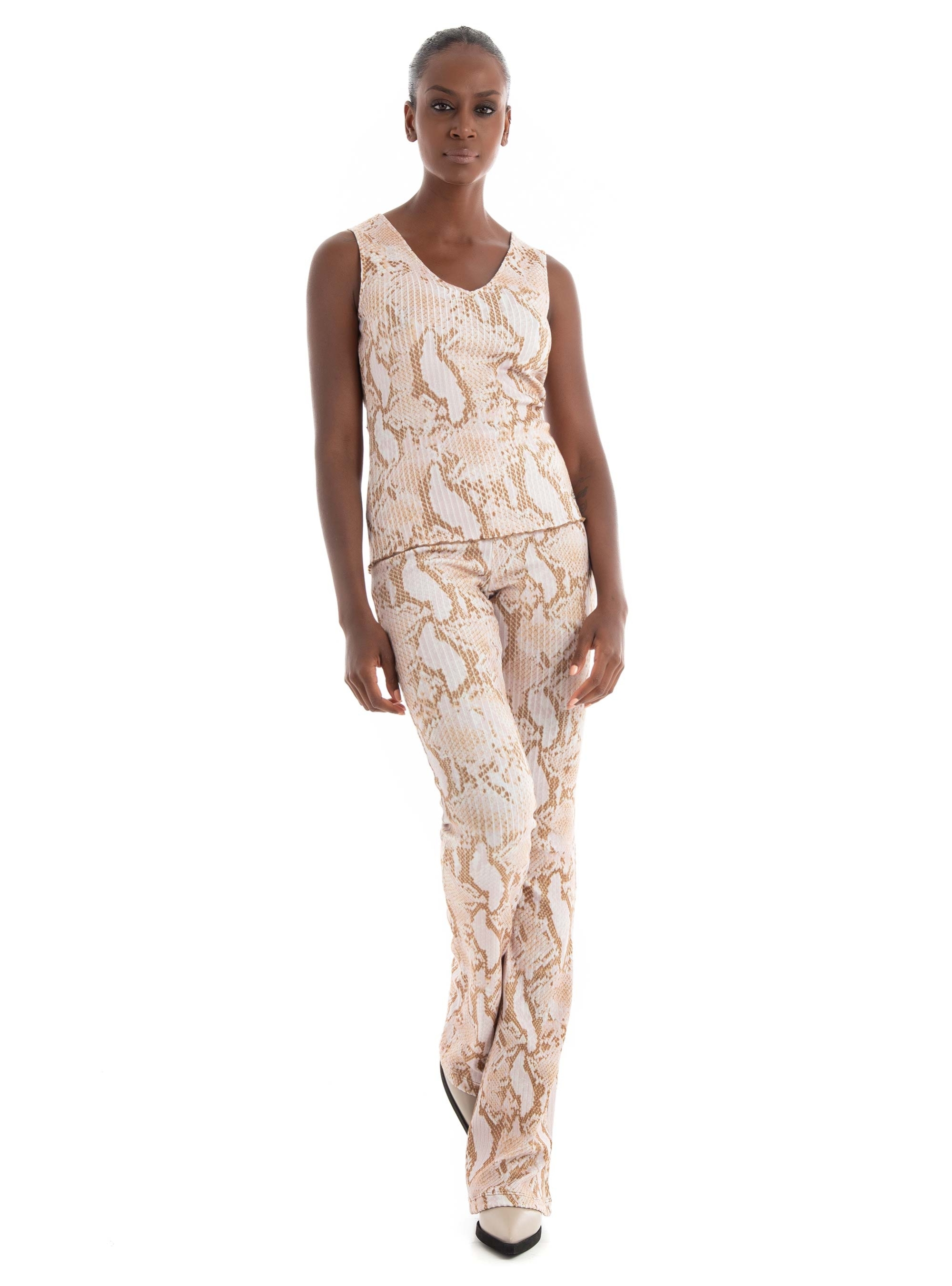 Guess Sabrina Snake Print Tank Top - Multi Colors