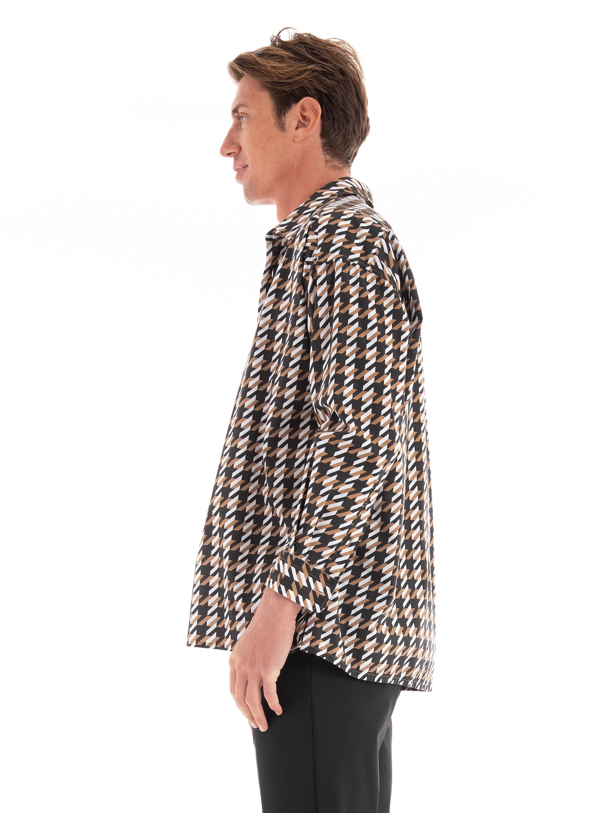 BOSS Relaxed Fit Shirt S-Drew-C1-233 - Multi Colors