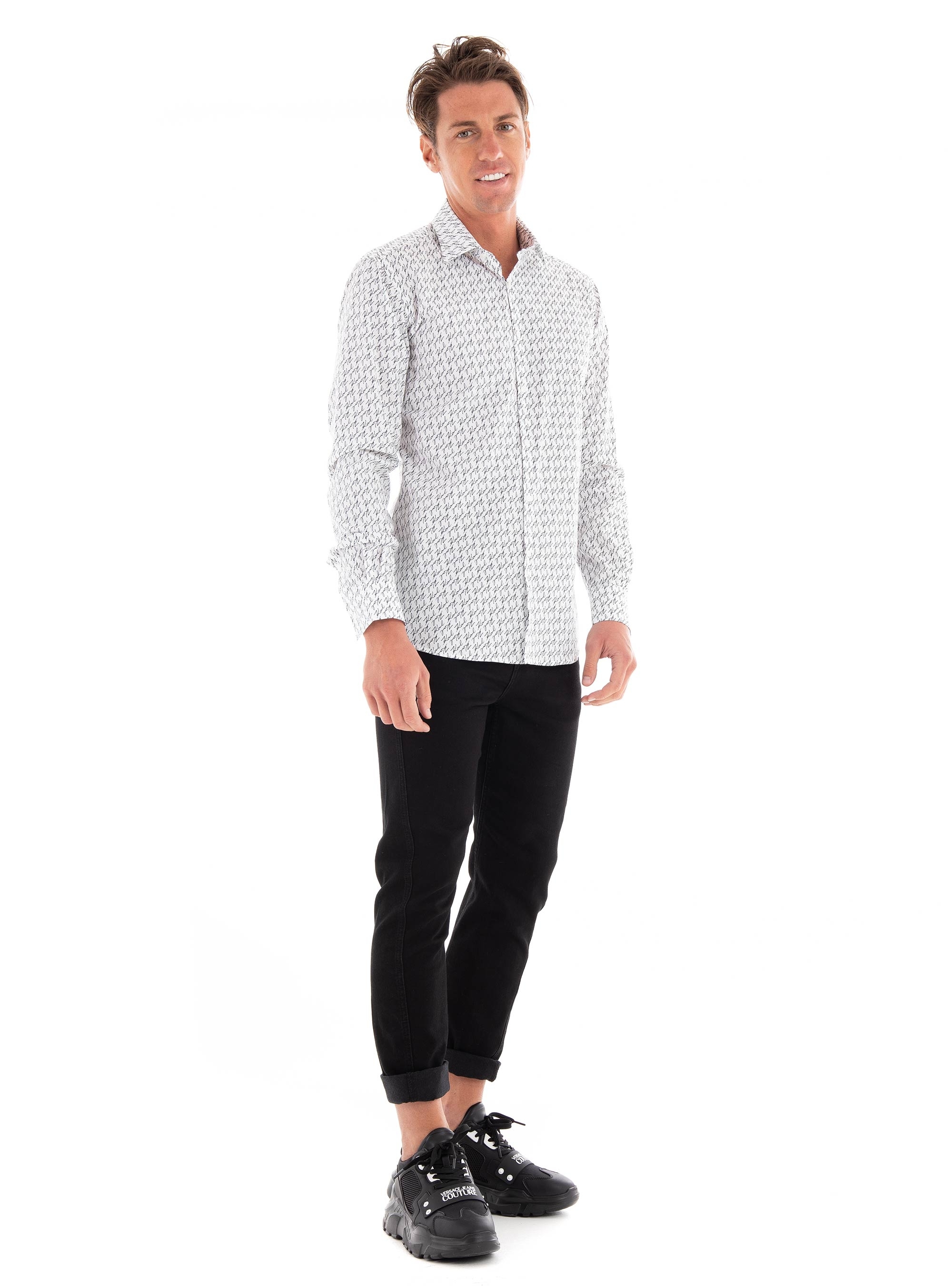 Karl Lagerfeld Slim Fit Shirt - White