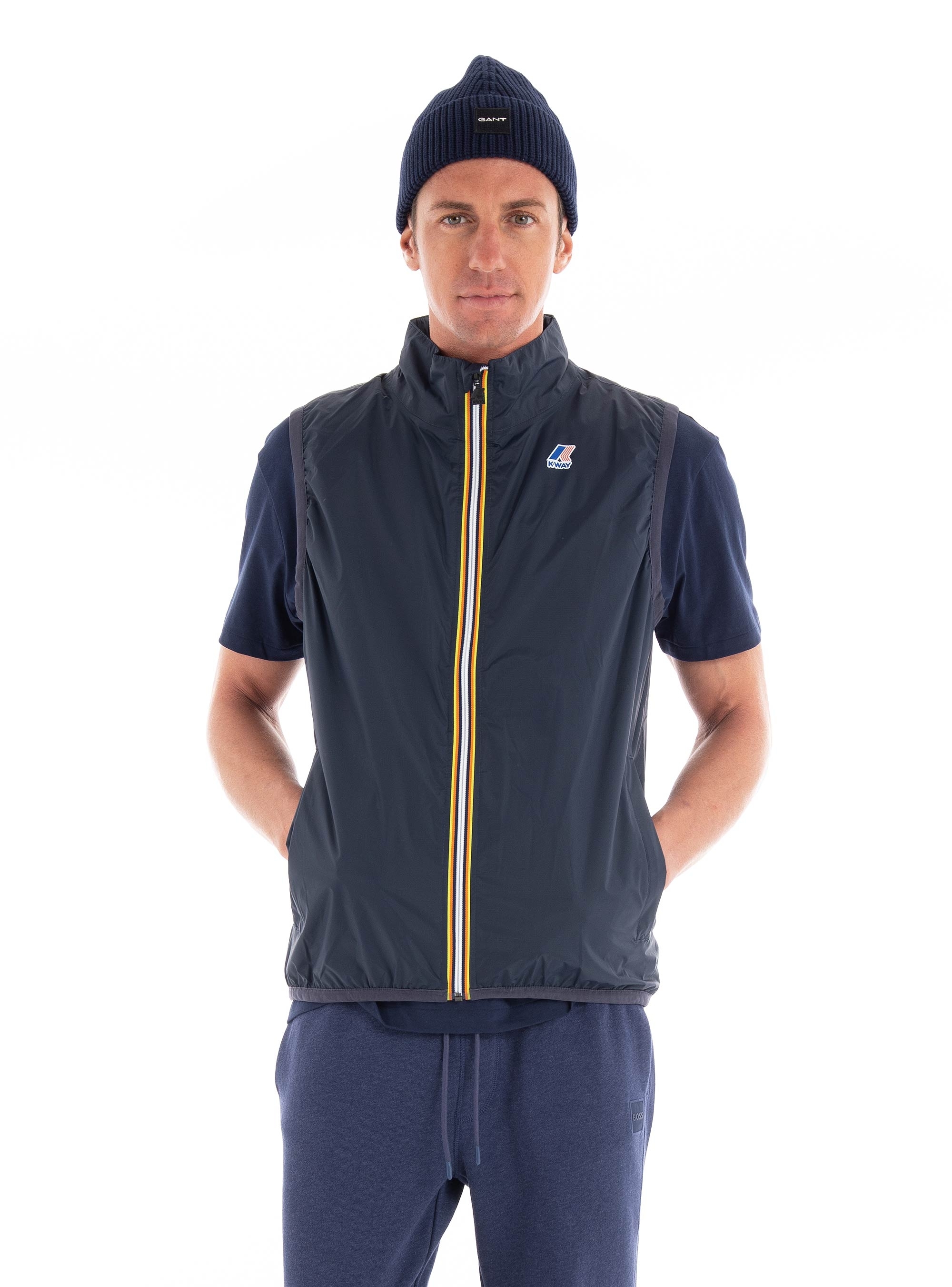 K-Way Le Vrai 3.0 Rouland Warm Vest - Dark Blue