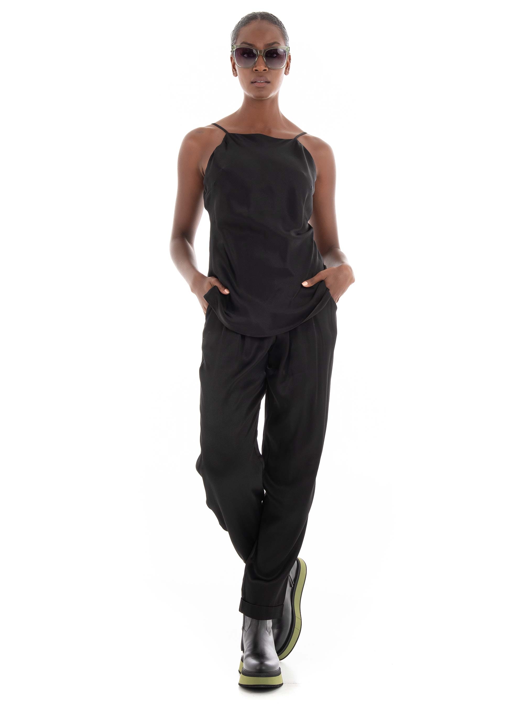 Ioanna Kourbela 'IN THE FLOW'' Top - Black