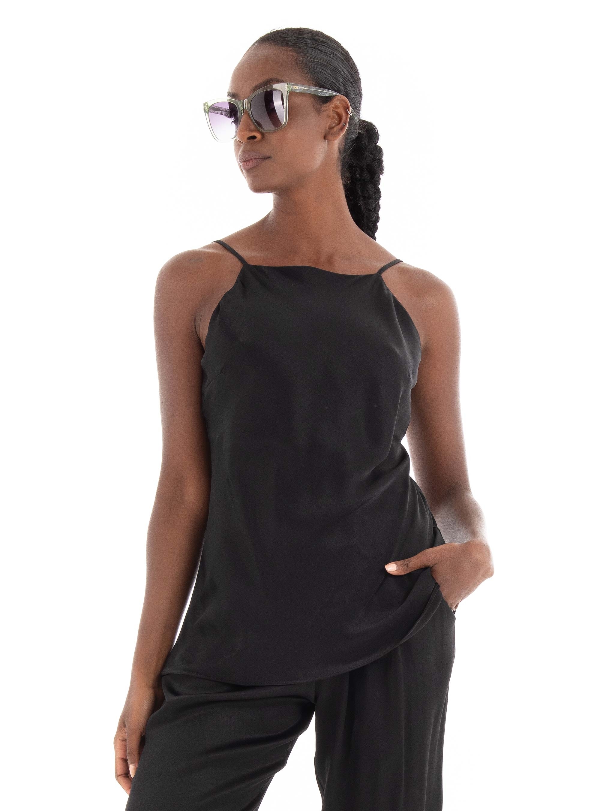 Ioanna Kourbela 'IN THE FLOW'' Top - Black