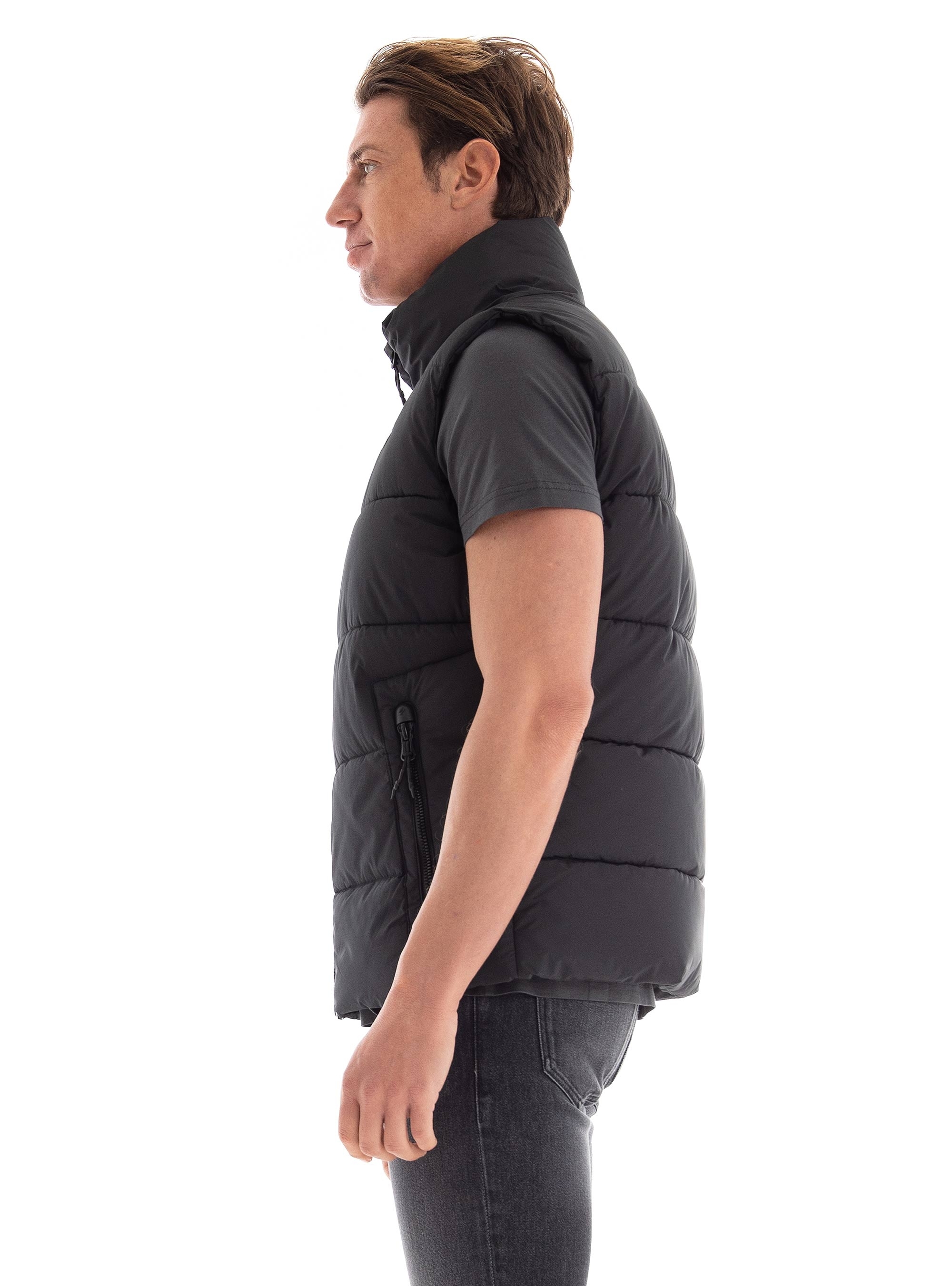 Superdry Sports Puffer Gilet - Black