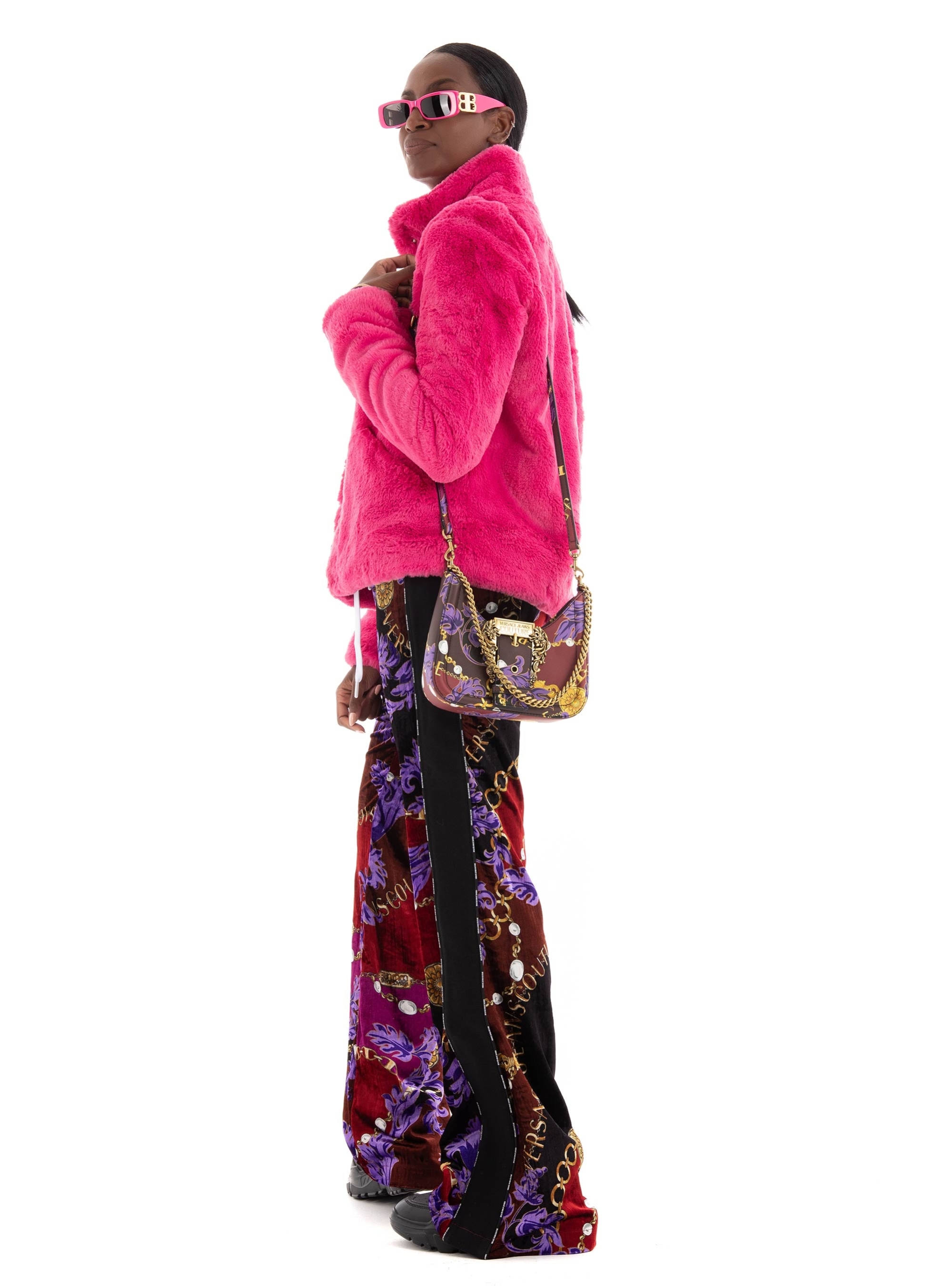 Versace Jeans Couture Mini Baguette Bag - Multi Colors