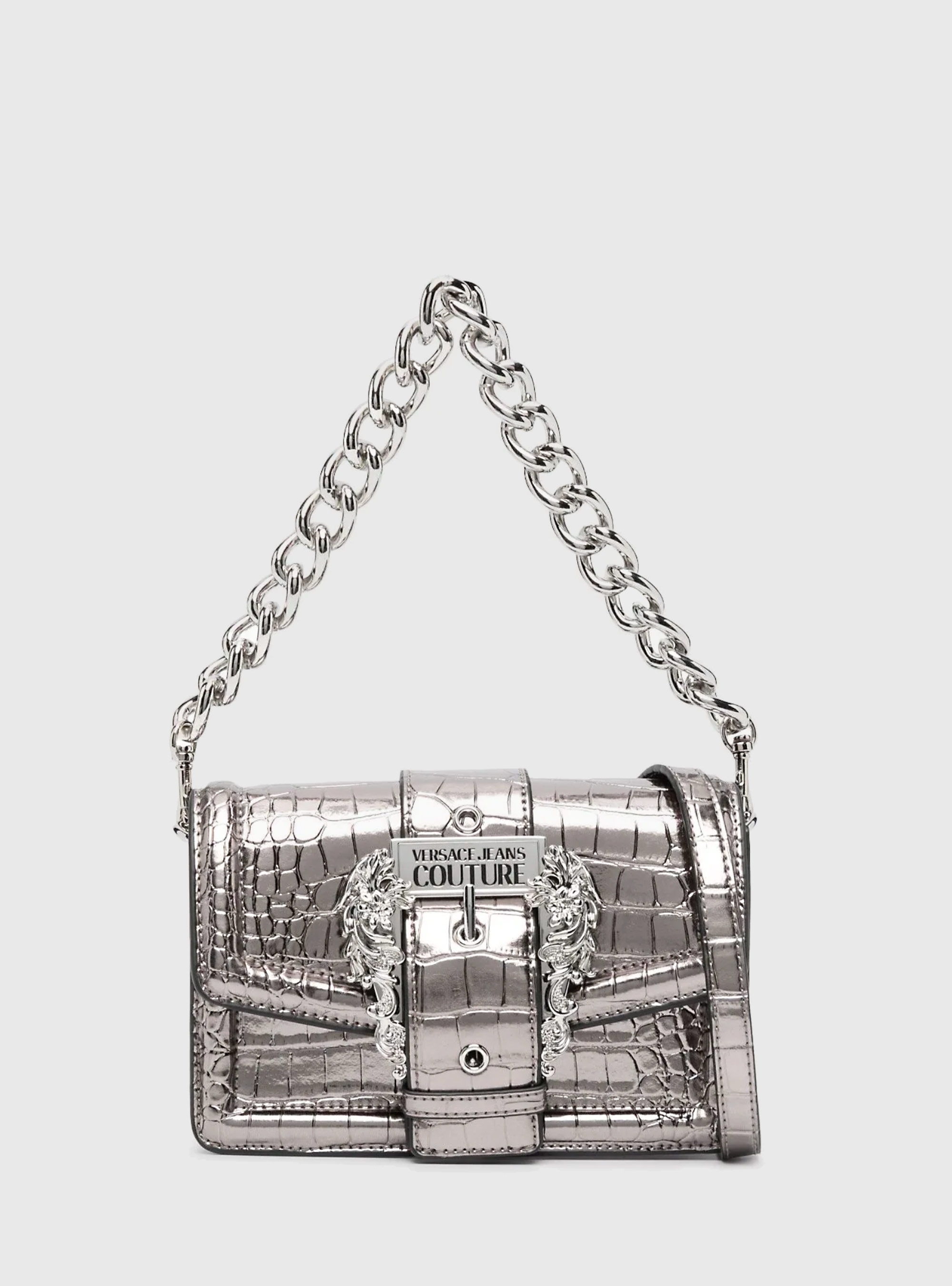 Versace Jeans Couture Mini Crossbody Bag - Gunmetal