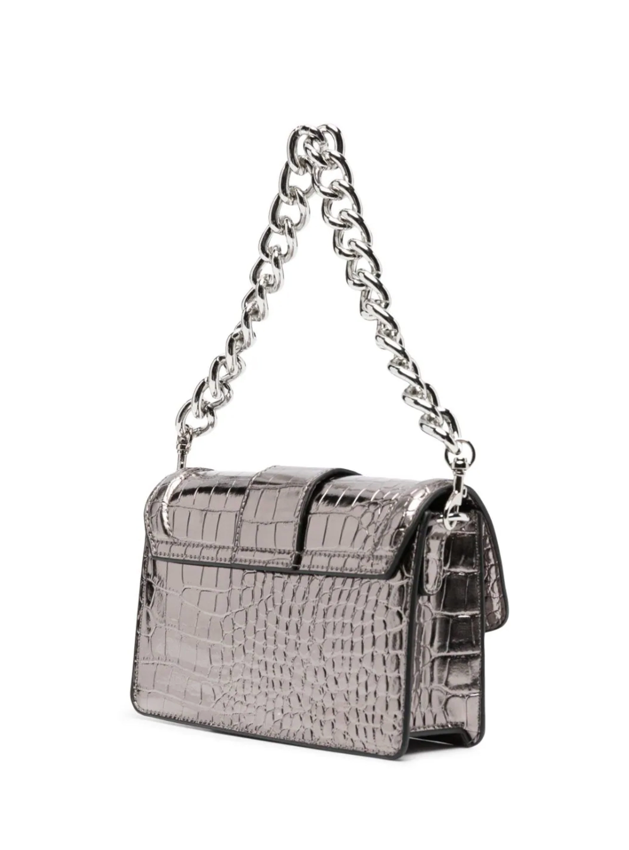 Versace Jeans Couture Mini Crossbody Bag - Gunmetal