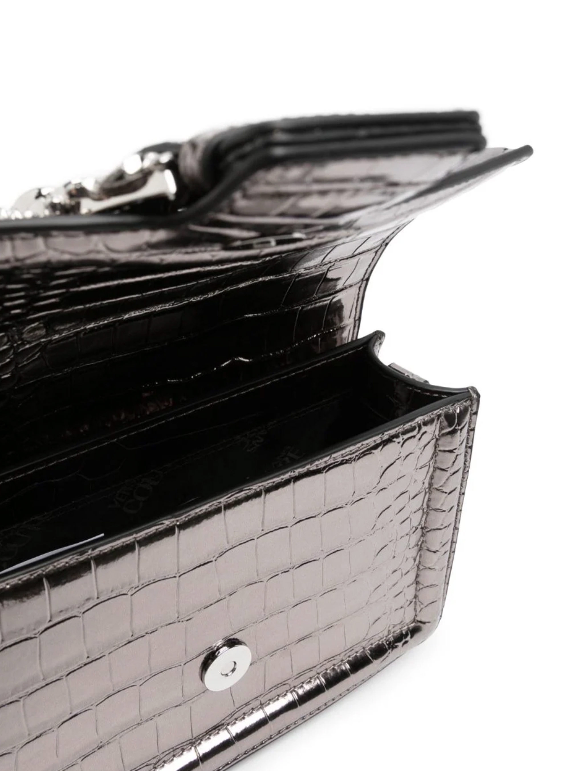 Versace Jeans Couture Mini Crossbody Bag - Gunmetal