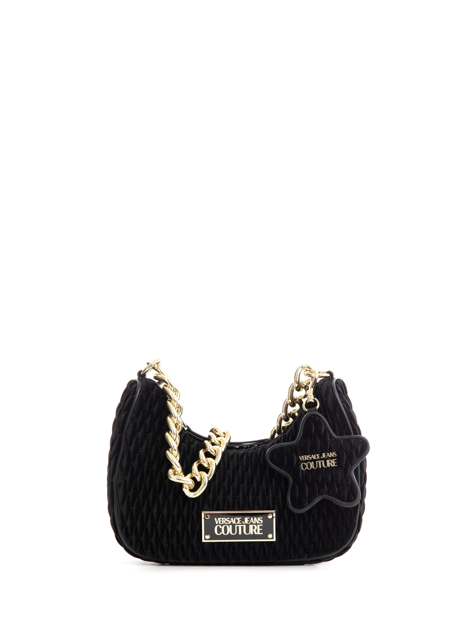 Versace Jeans Couture Crossbody Crunchy Bags - Black
