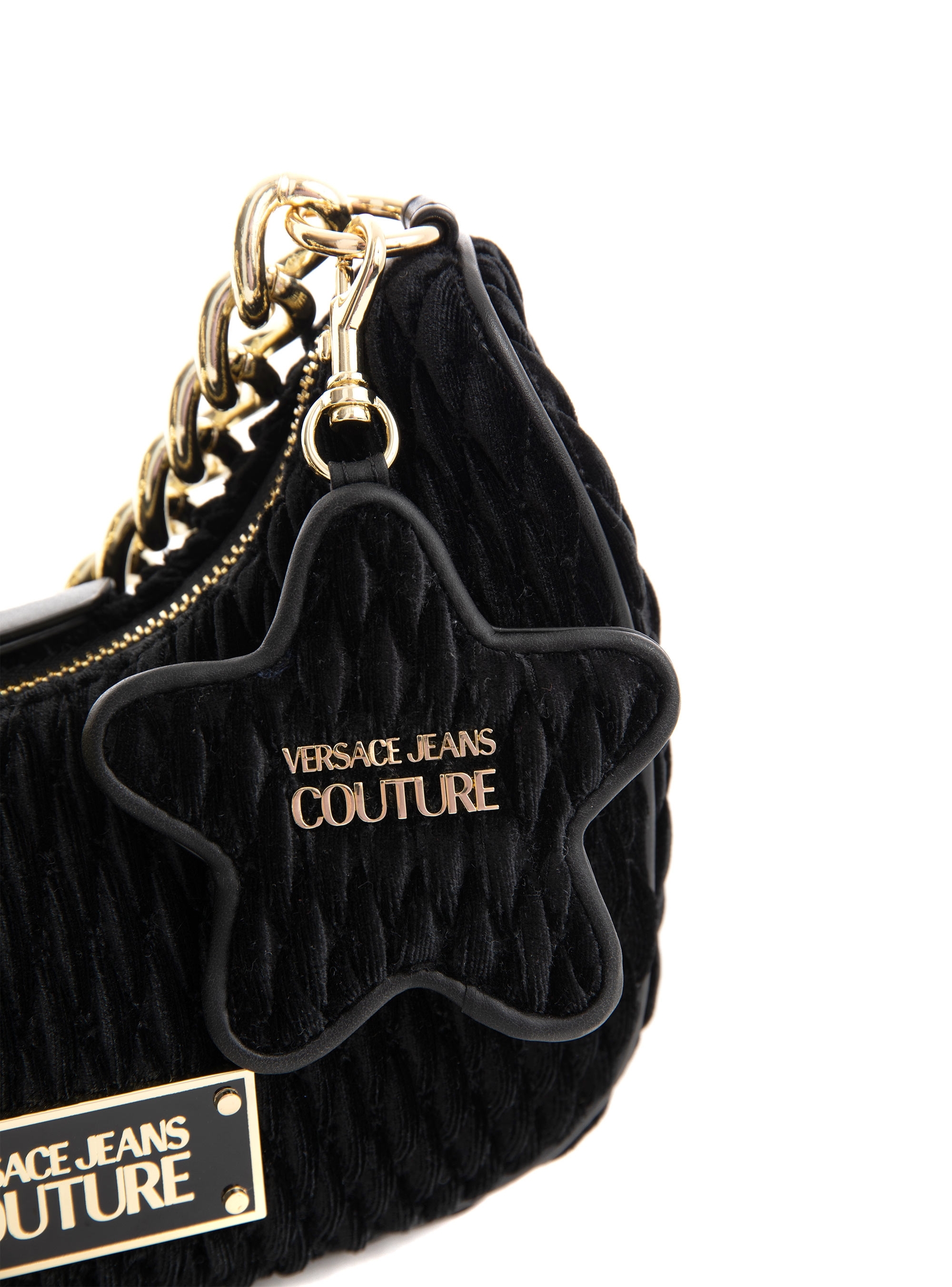 Versace Jeans Couture Crossbody Crunchy Bags - Black