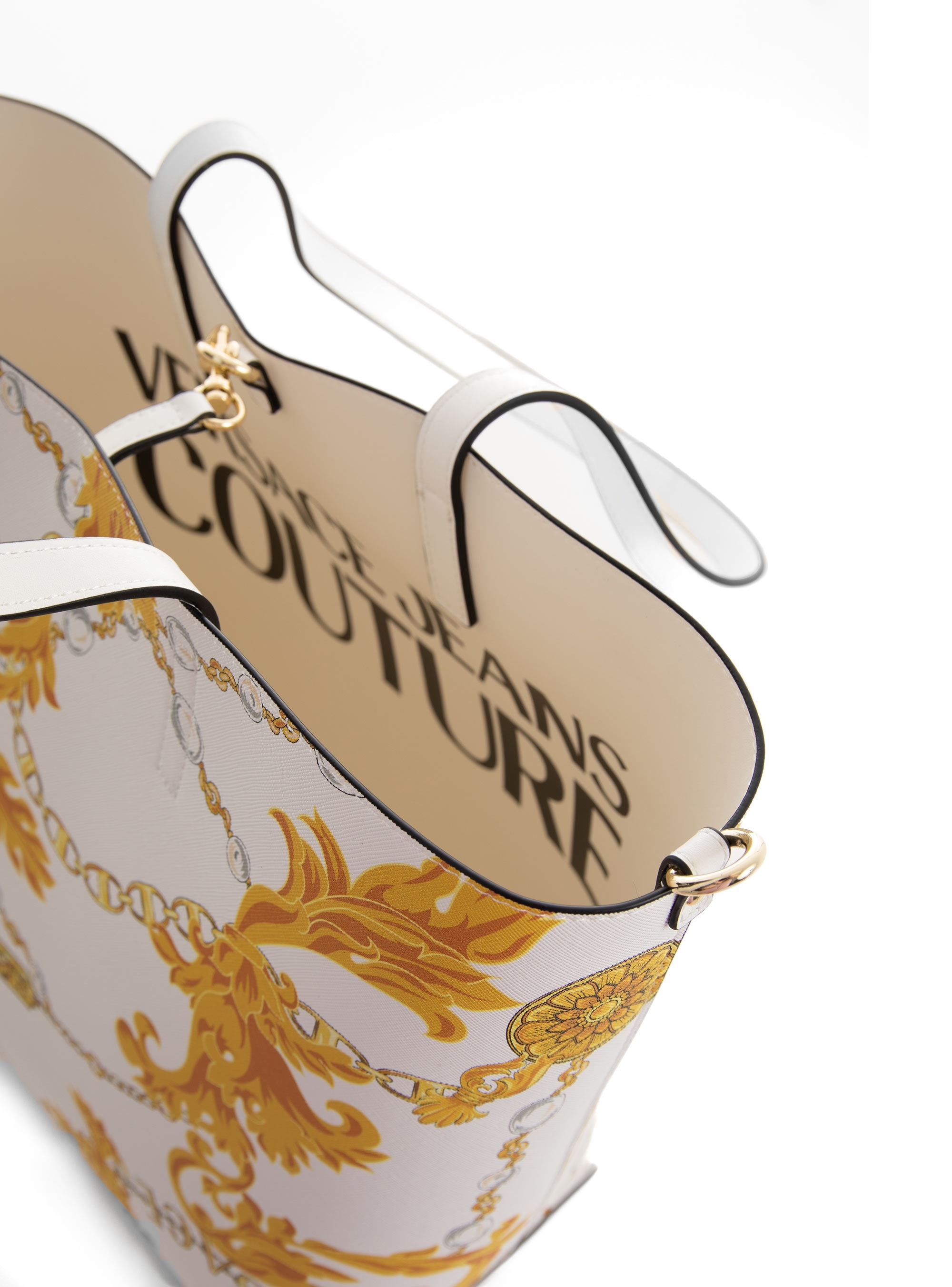 Versace Jeans Couture Reversible Shopper Bag - White