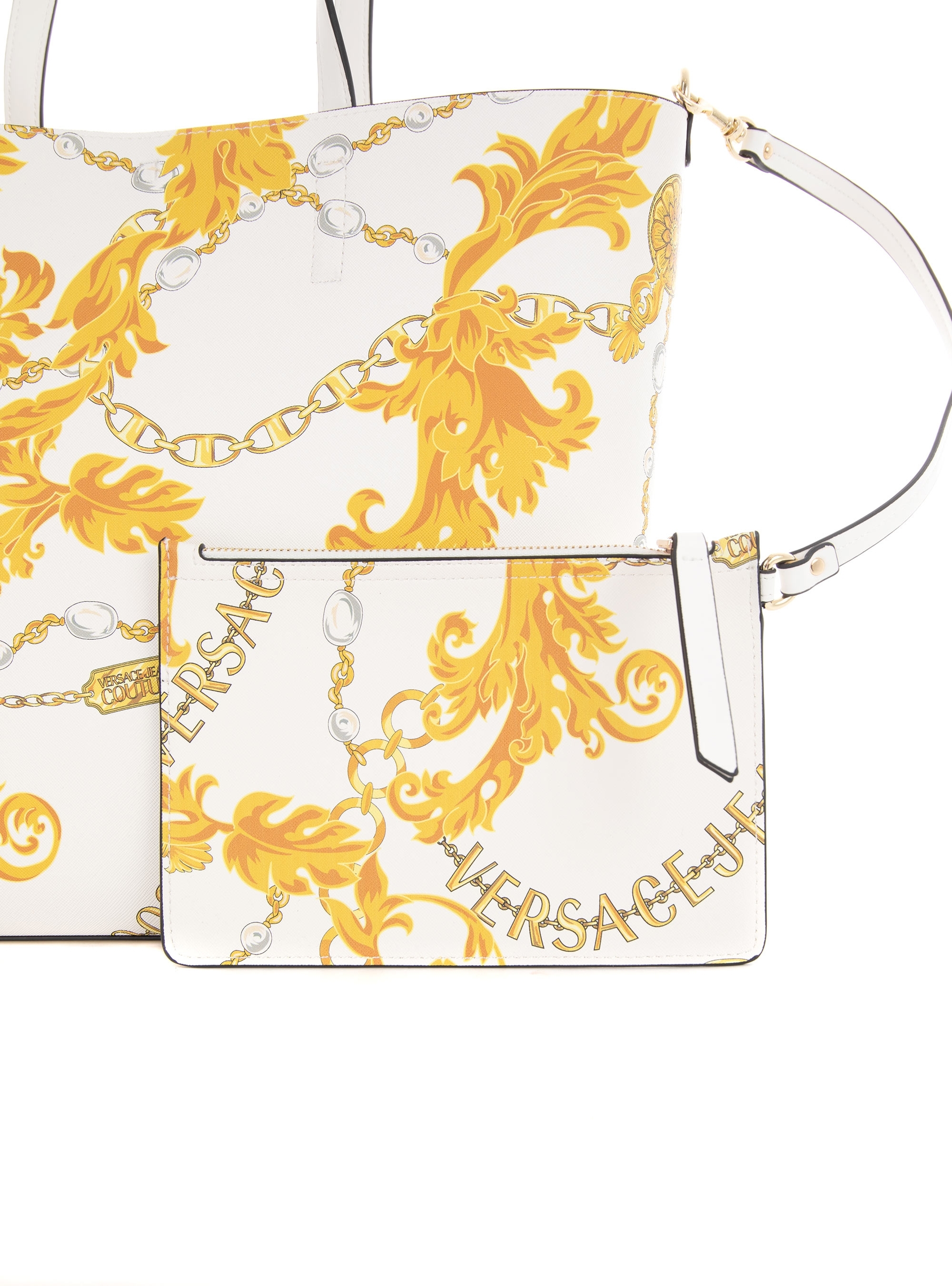 Versace Jeans Couture Reversible Shopper Bag - White