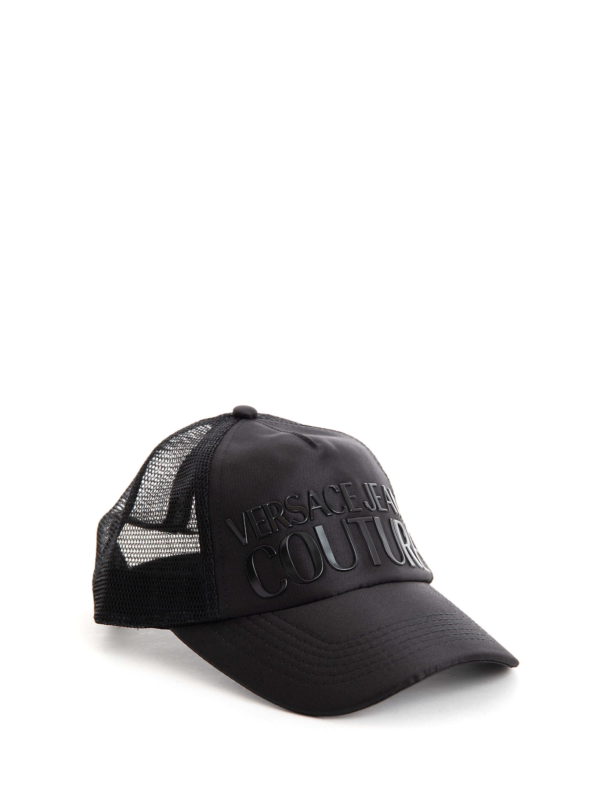 Versace Jeans Couture Baseball Cap With Pences - Black