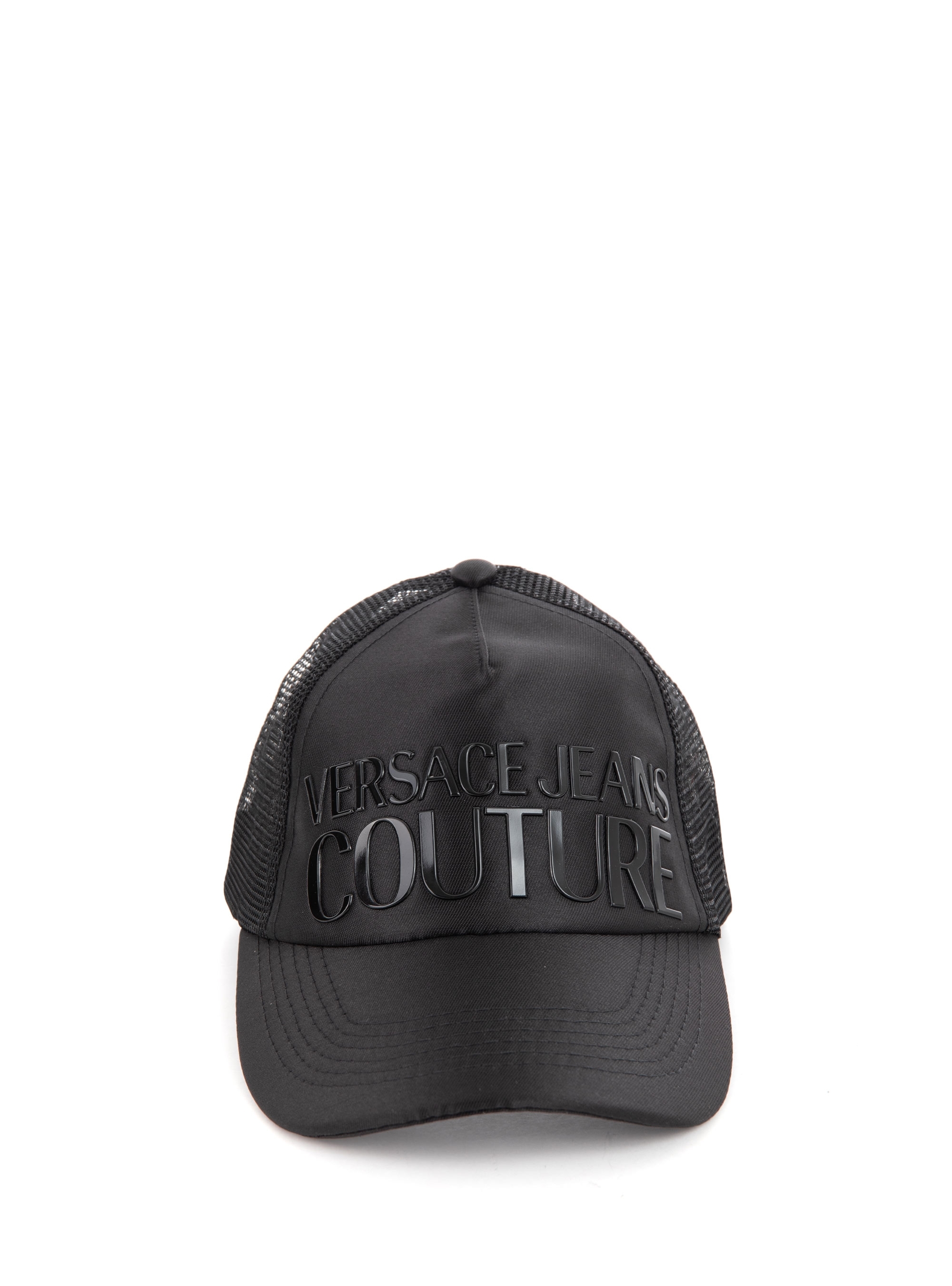 Versace Jeans Couture Baseball Cap With Pences - Black