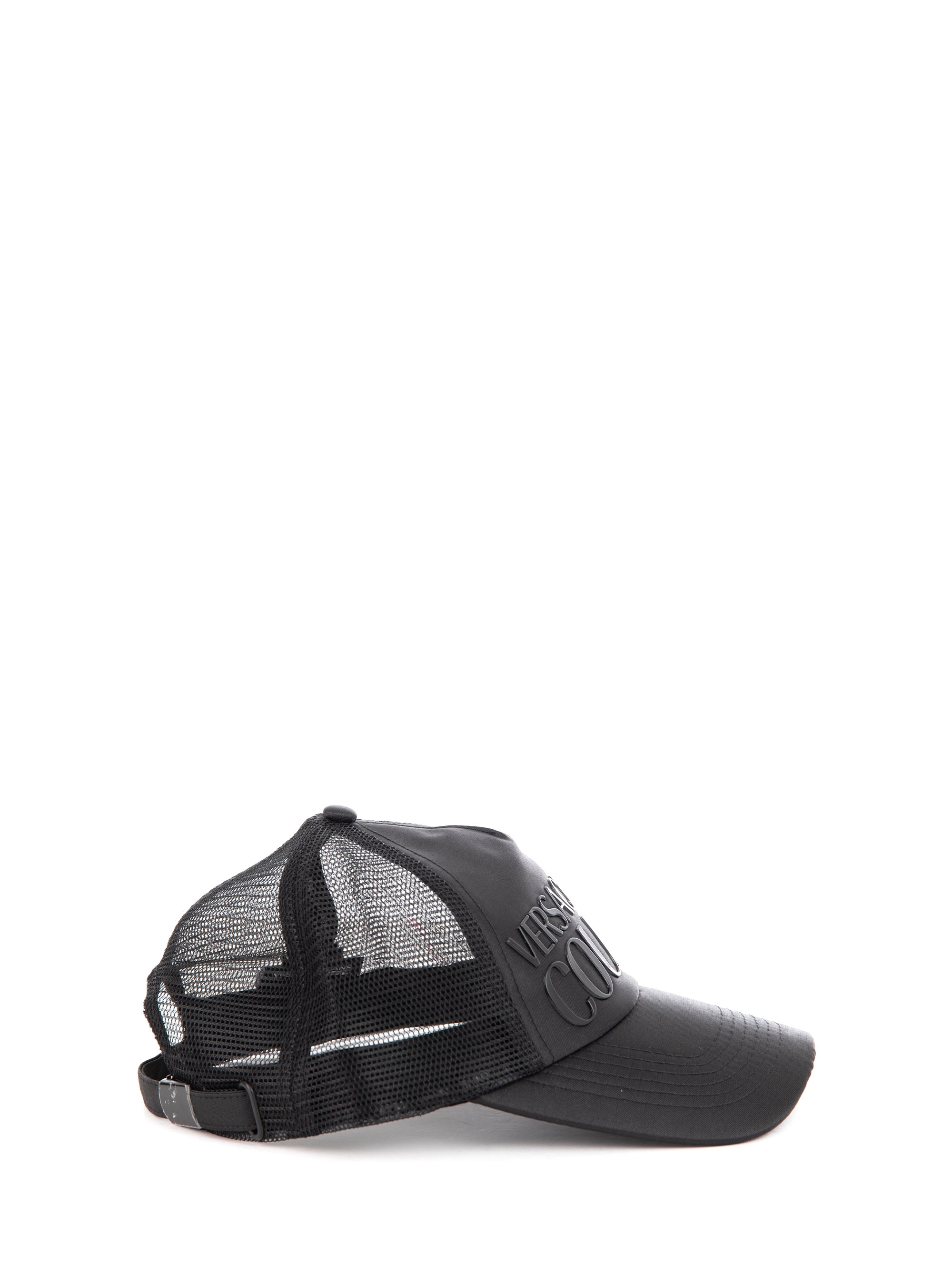Versace Jeans Couture Baseball Cap With Pences - Black