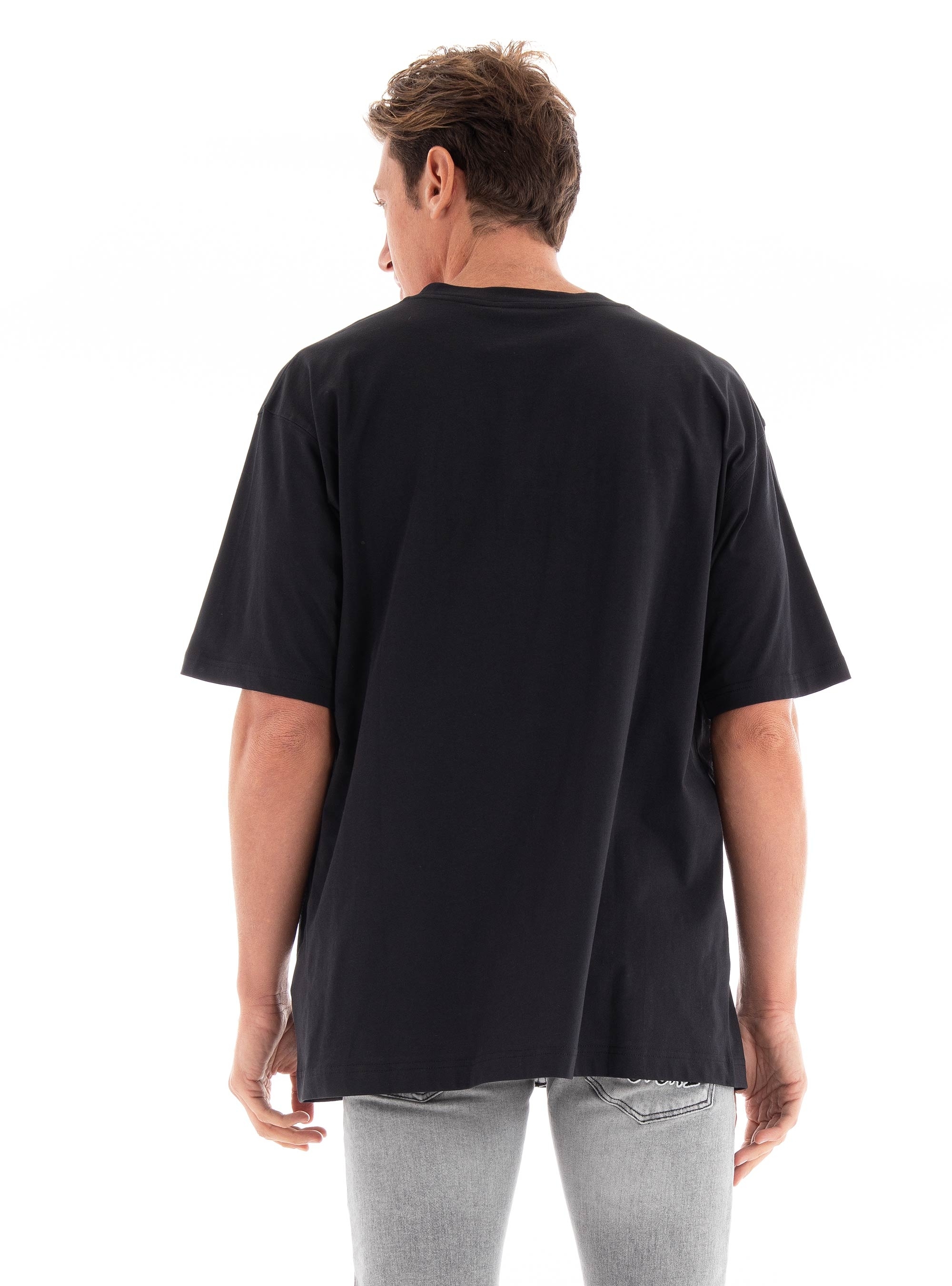 Versace Jeans Couture Logo Square T-Shirt - Black