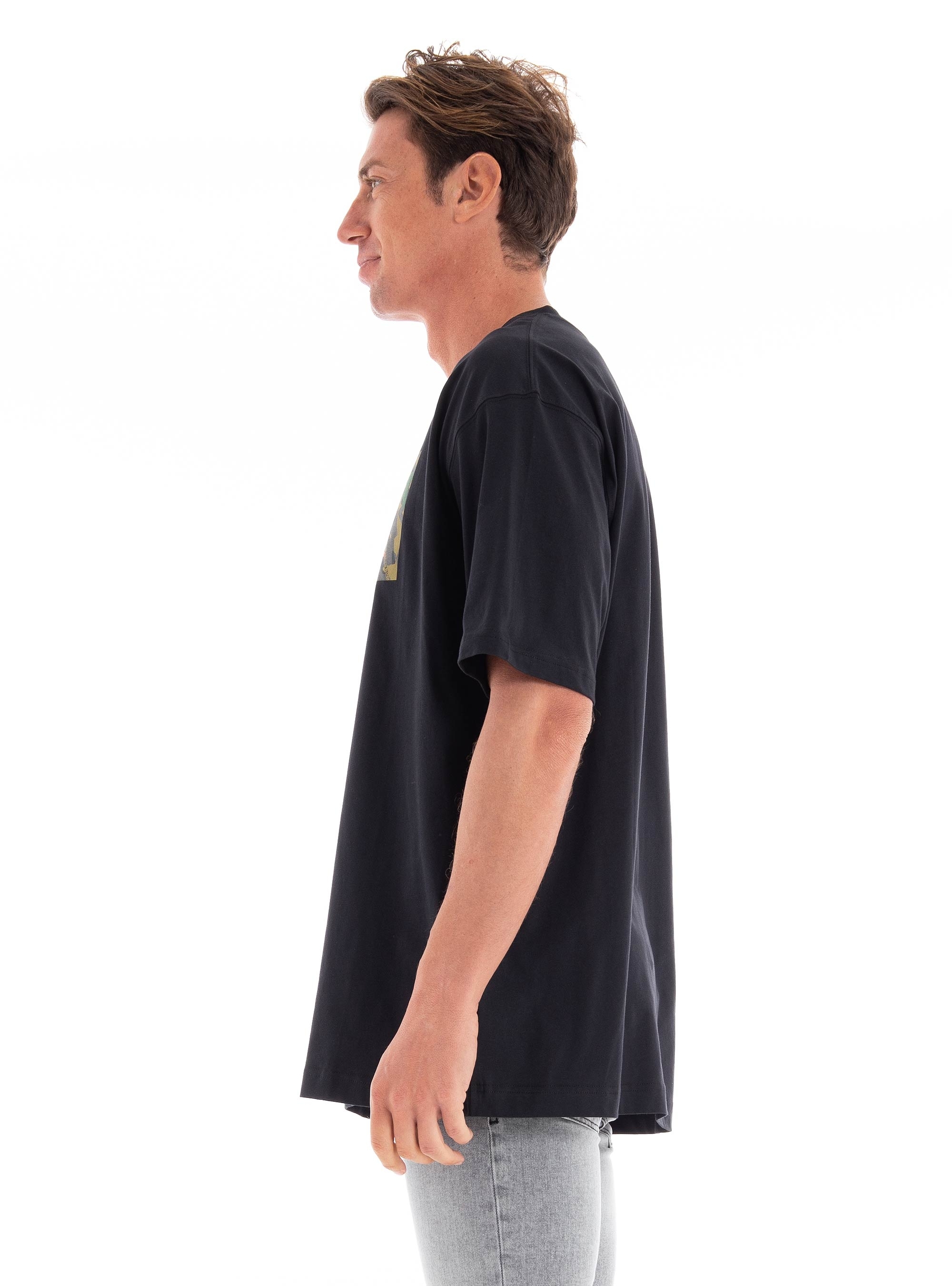 Versace Jeans Couture Logo Square T-Shirt - Black