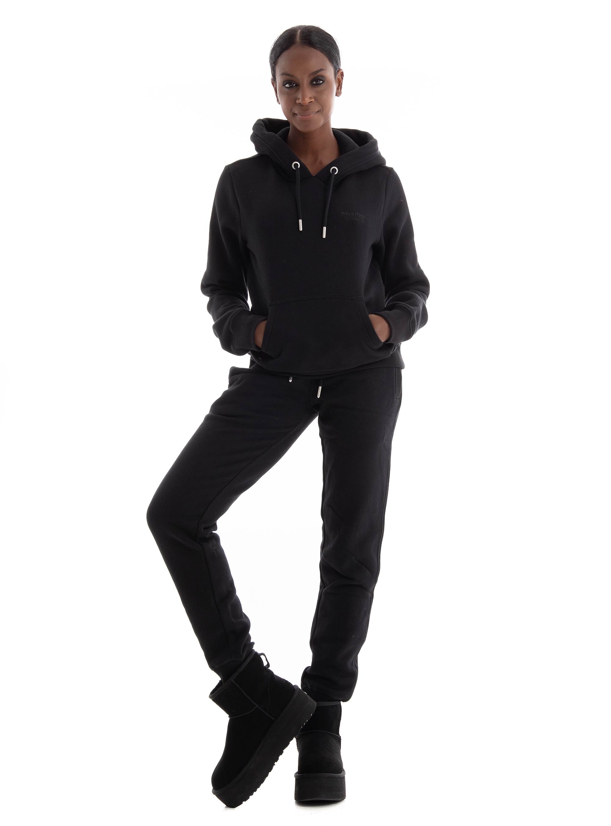 Superdry Essential Logo Hoodie - Black