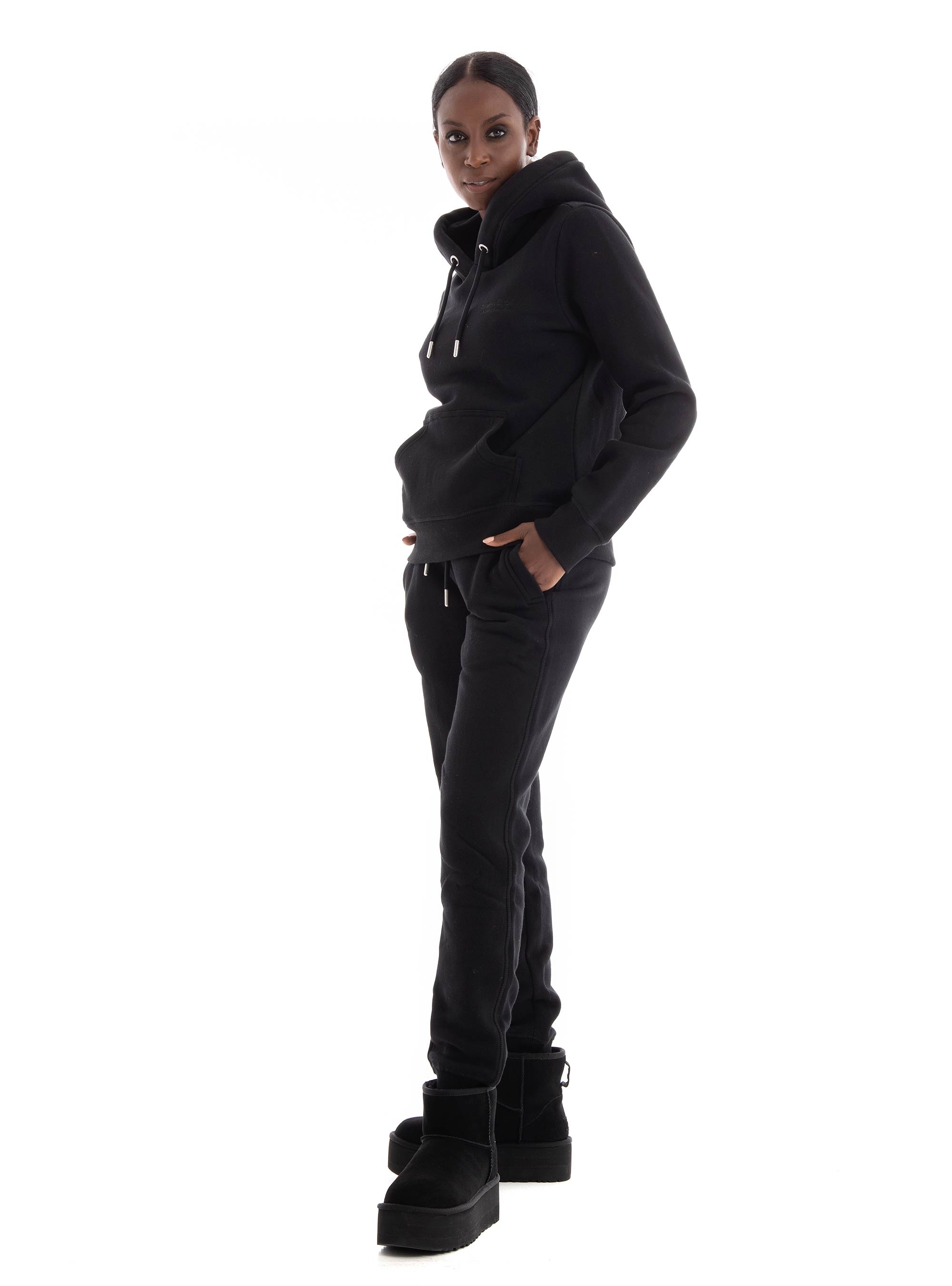 Superdry Essential Logo Hoodie - Black