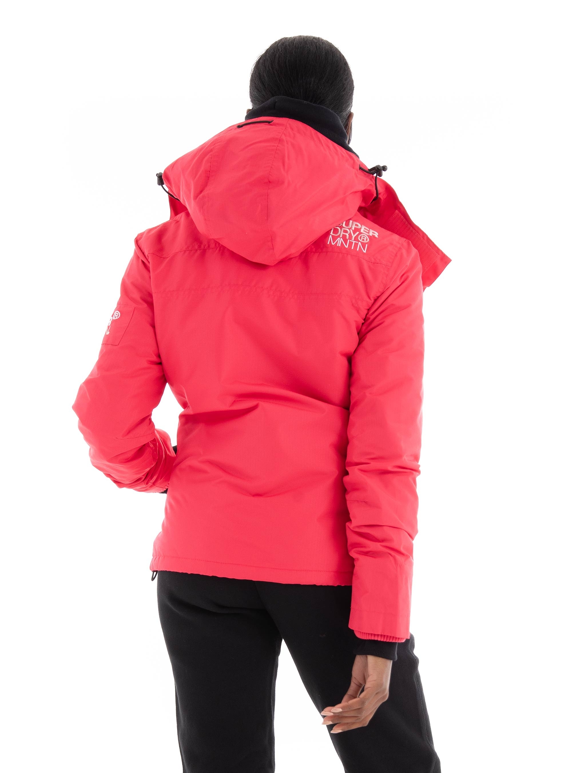 Superdry D5 Mountain Windcheater Jacket - Coral