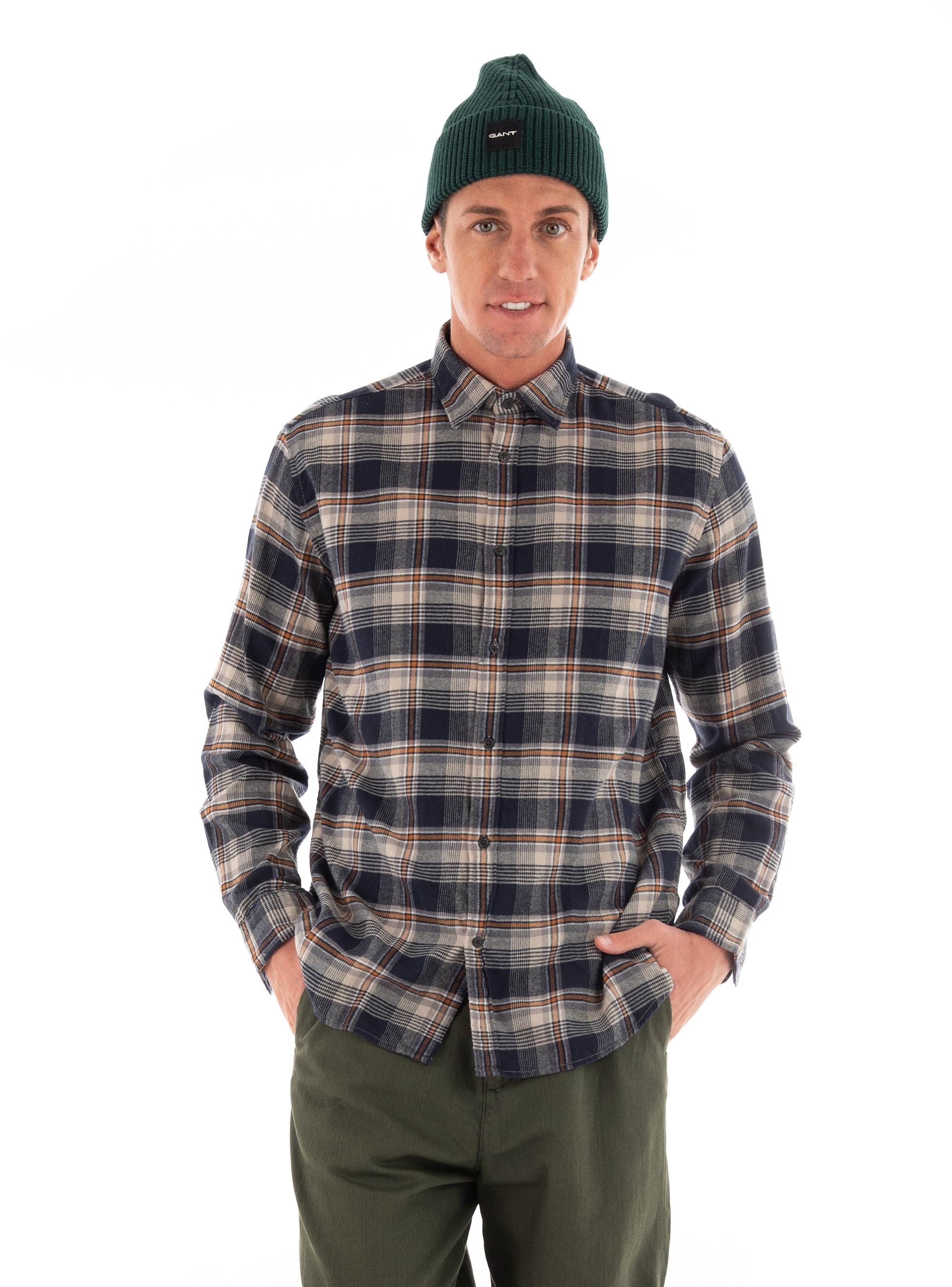Selected Regowen-Flannel Shirt - Multi Colors