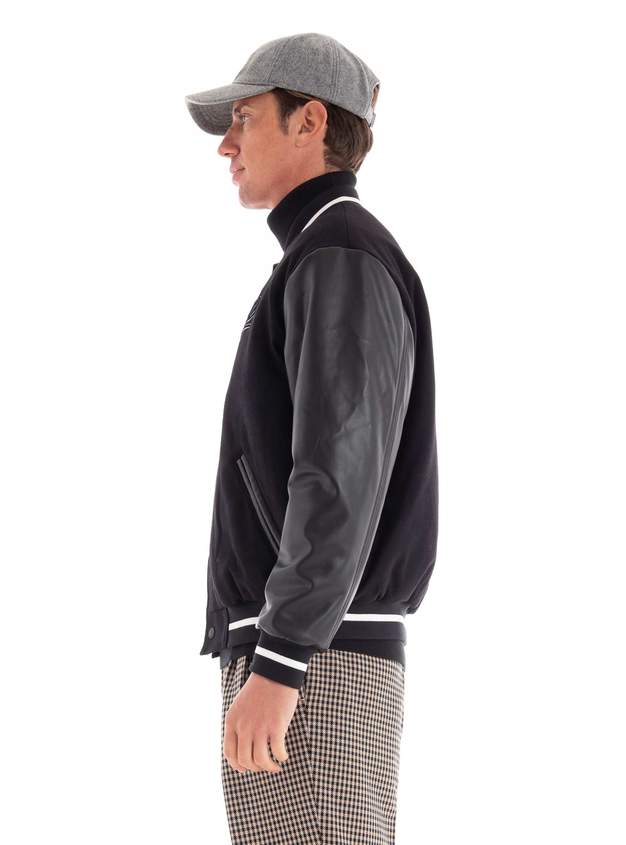 Karl Lagerfeld Bomber Jacket - Black