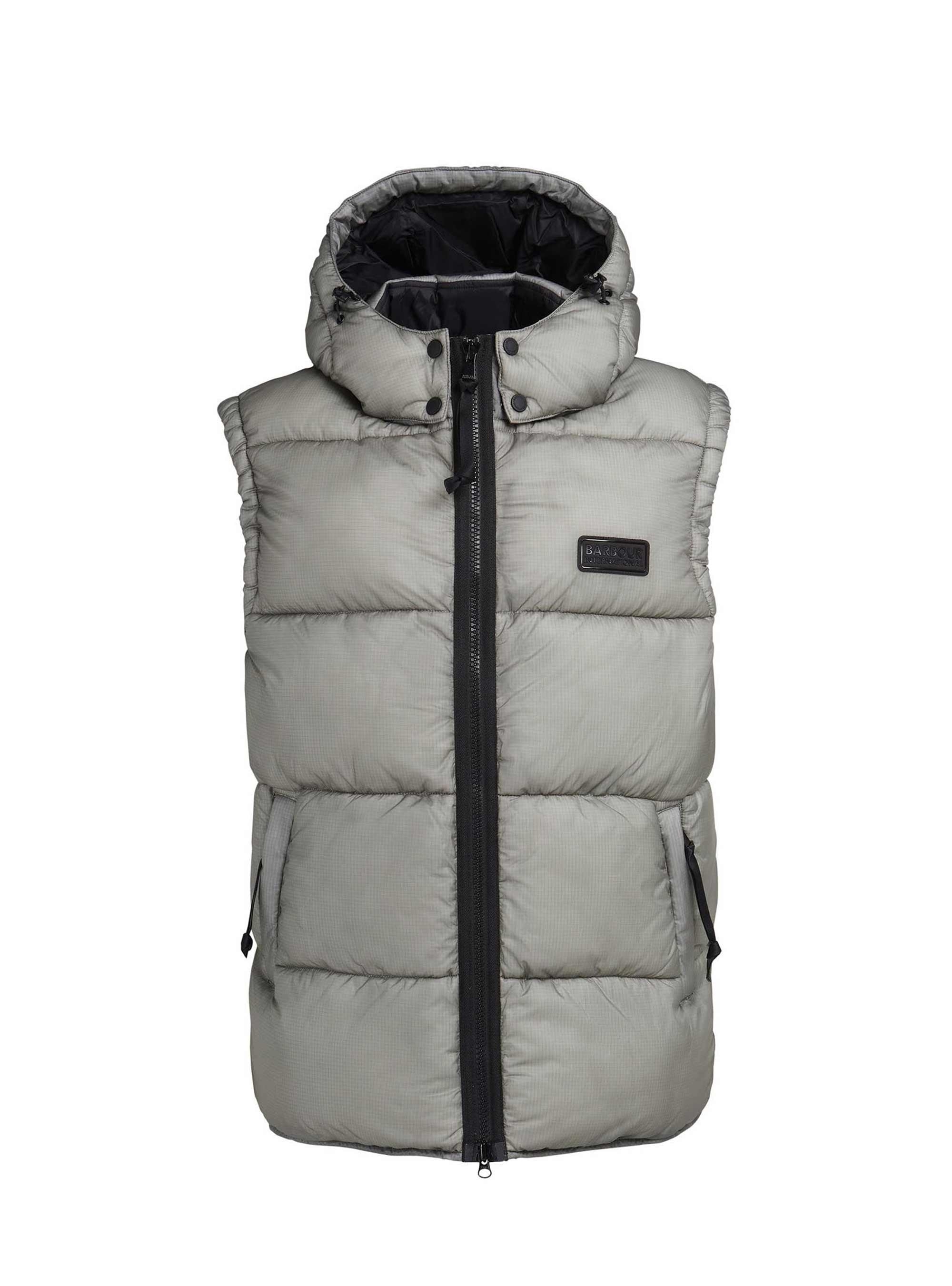 Barbour International Driesh Quilted Gilet - Grey